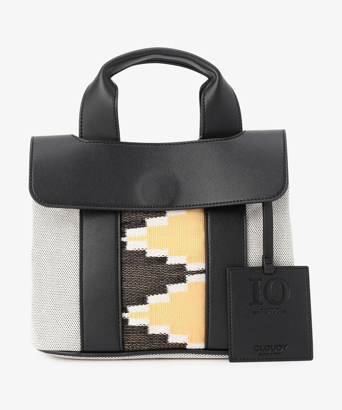 ツートンケンテバッグ　BLACK×CAMEL（S / M / Lサイズ）