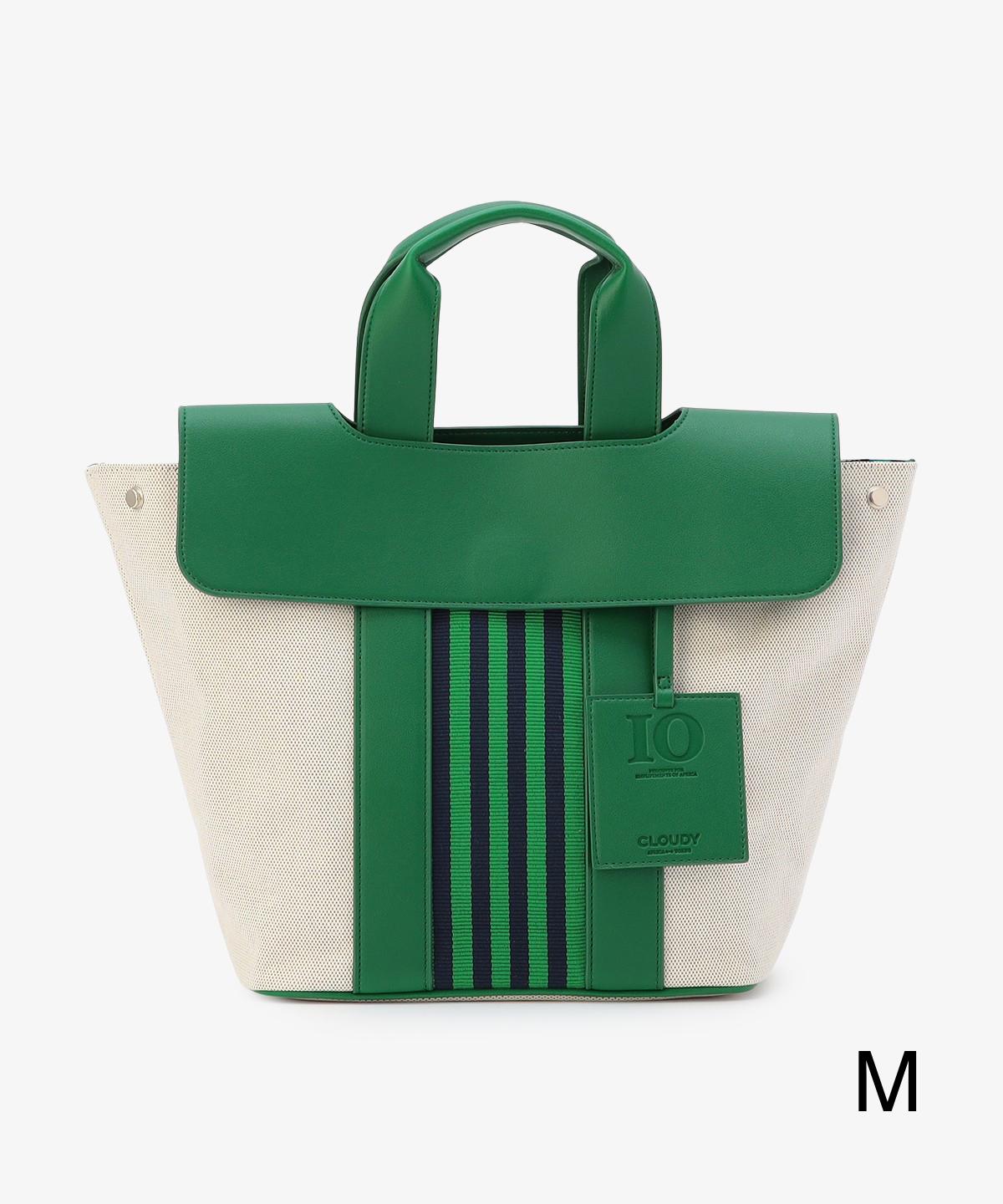 ツートンケンテバッグ　GREEN（S / M / Lサイズ）月