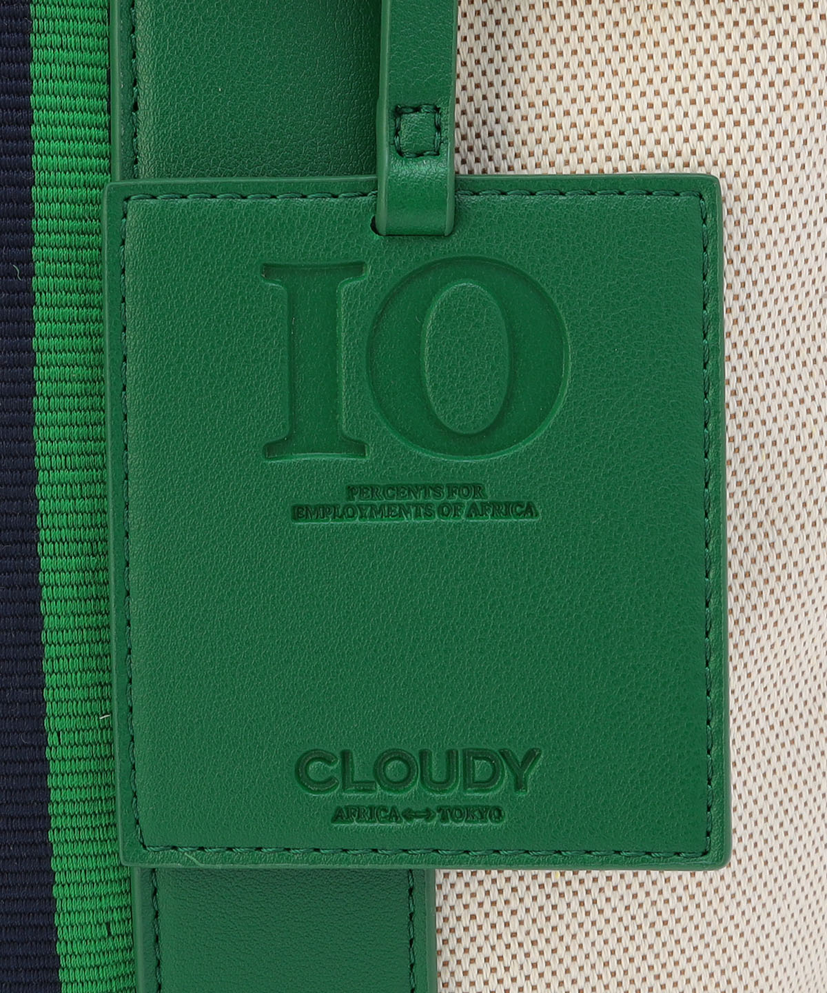 ツートンケンテバッグ　GREEN（S / M / Lサイズ）月