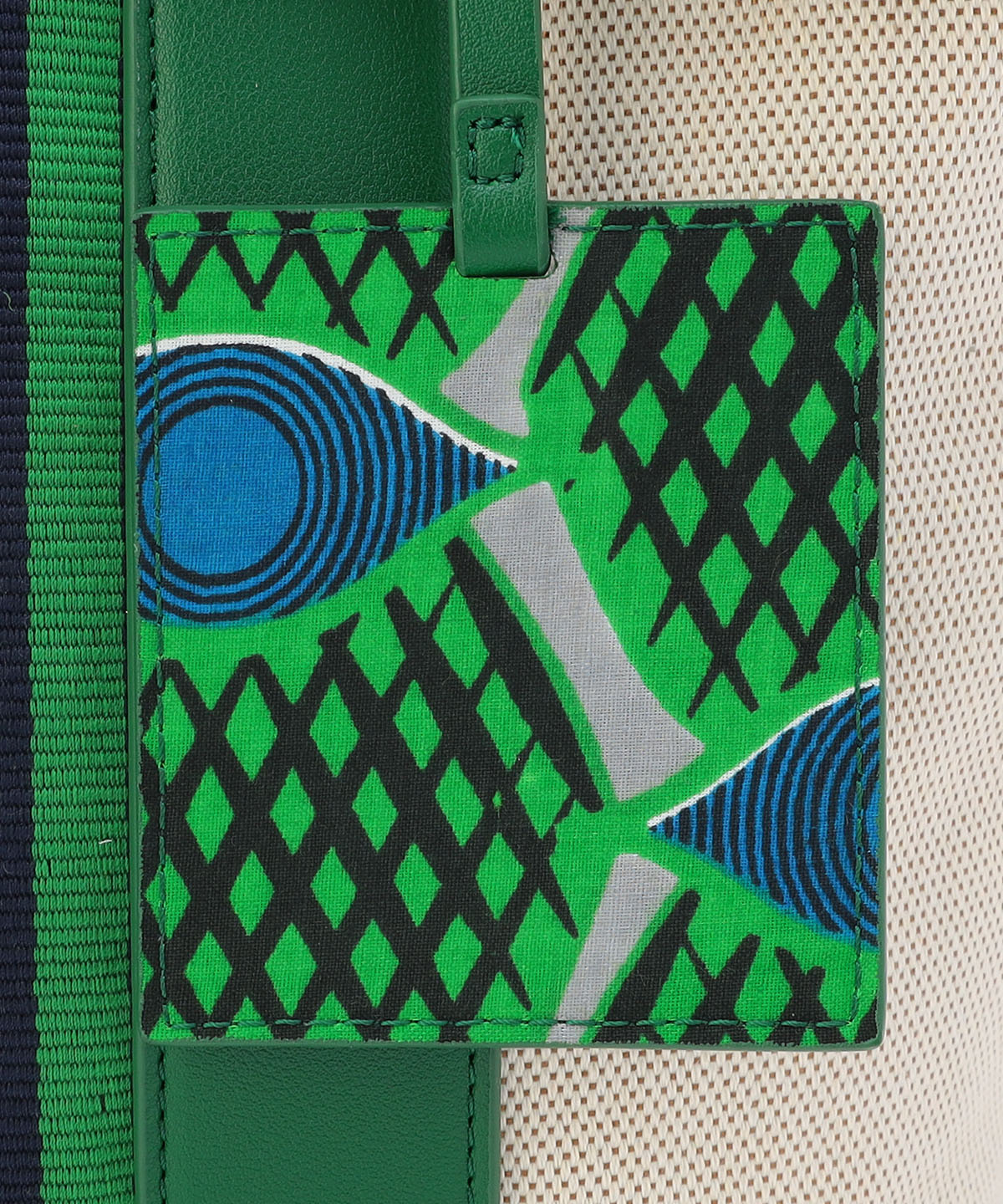 ツートンケンテバッグ　GREEN（S / M / Lサイズ）月