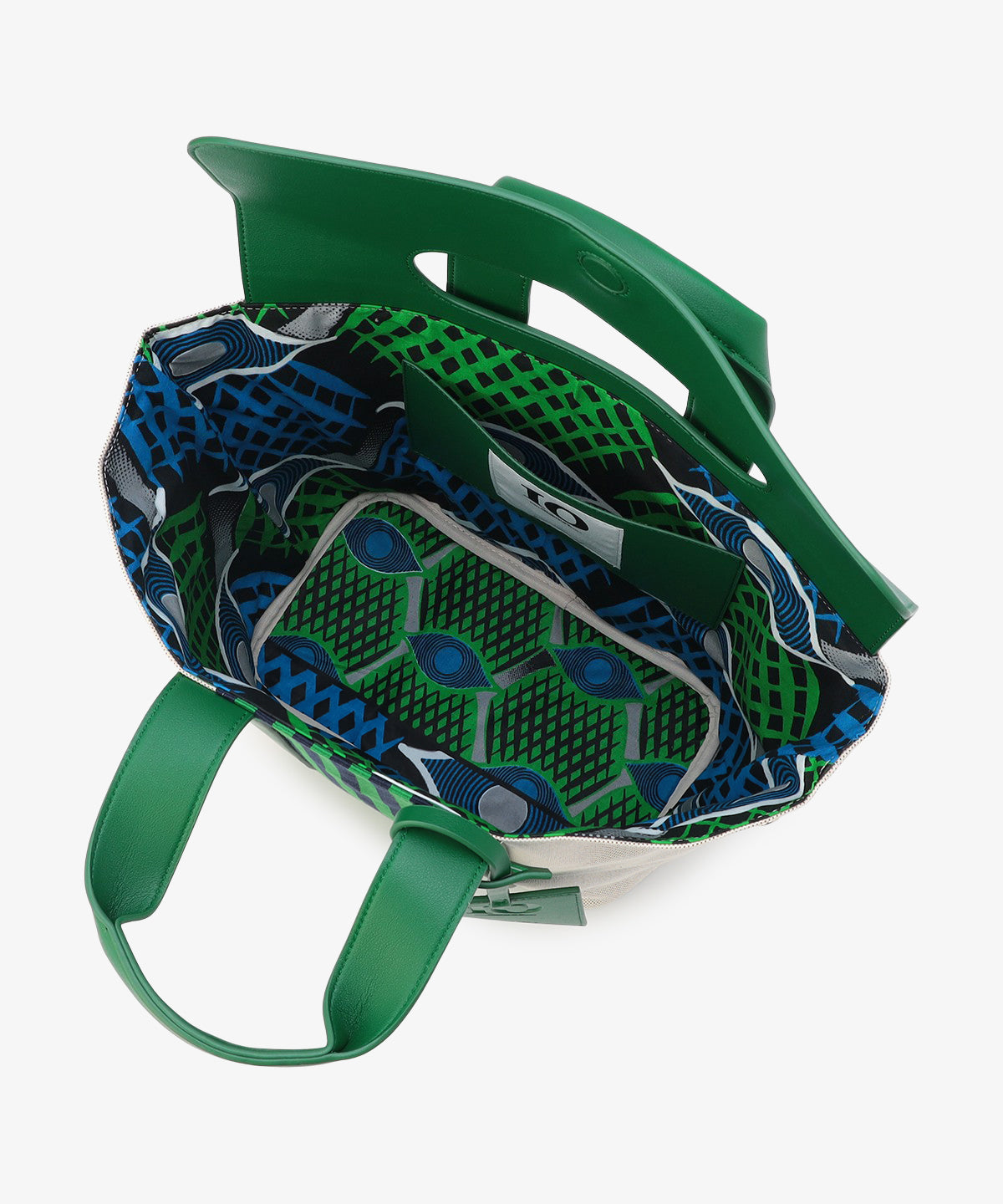 ツートンケンテバッグ　GREEN（S / M / Lサイズ）月