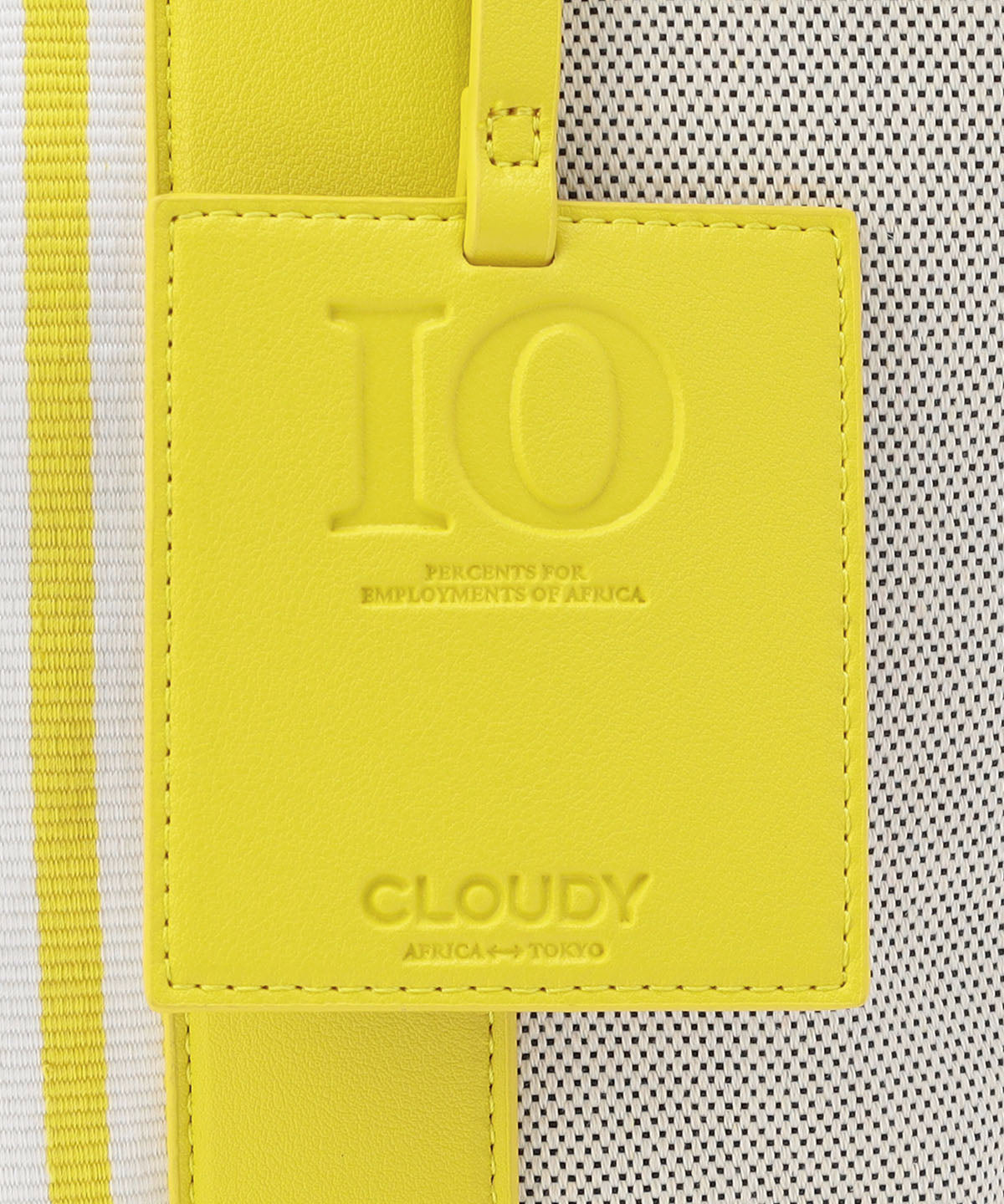 ツートンケンテバッグ　YELLOW×YELLOW（S / M / Lサイズ）