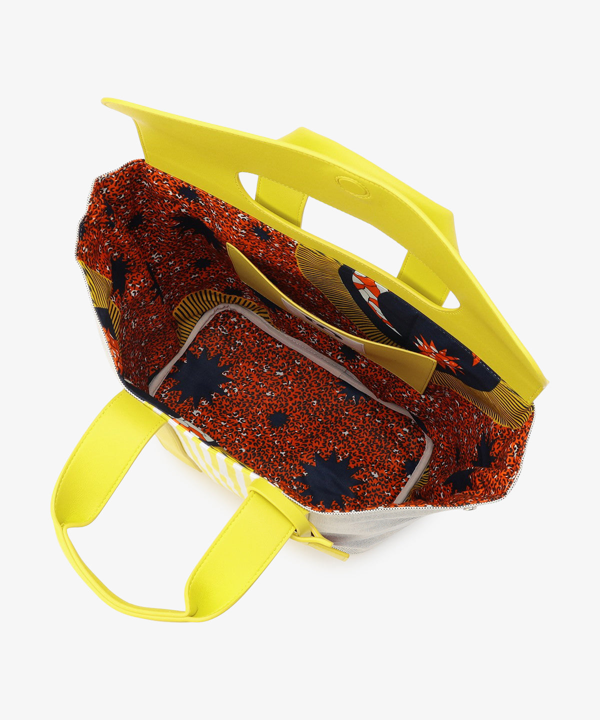 ツートンケンテバッグ　YELLOW×YELLOW（S / M / Lサイズ）