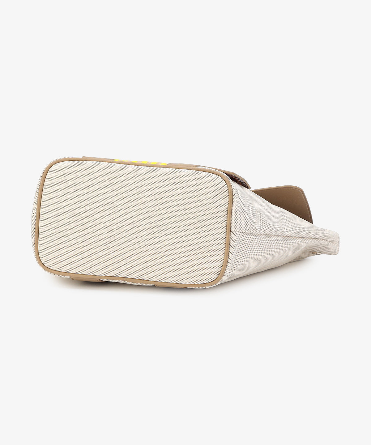 ツートンケンテバッグ BEIGE×YELLOW（S / M / Lサイズ）