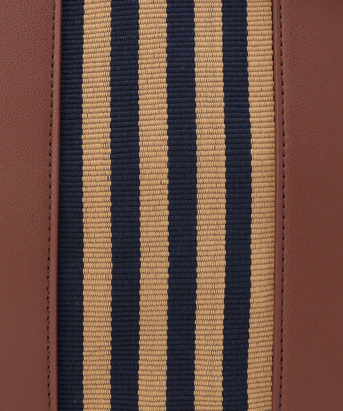 ツートンケンテバッグ BROWN×PURPLE（S / M / Lサイズ）