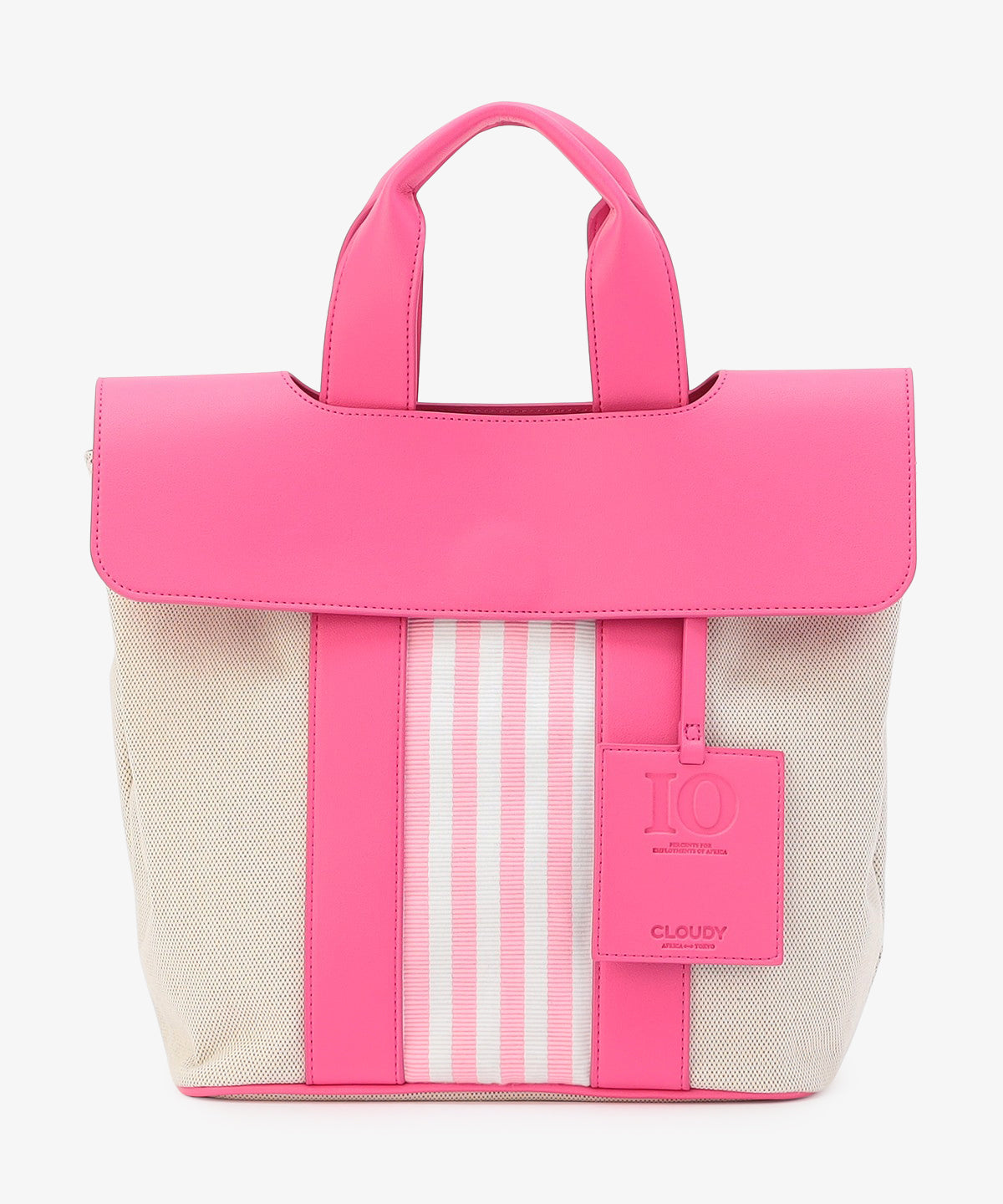 ツートンケンテバッグ　PINK×PINK（S / M / Lサイズ）