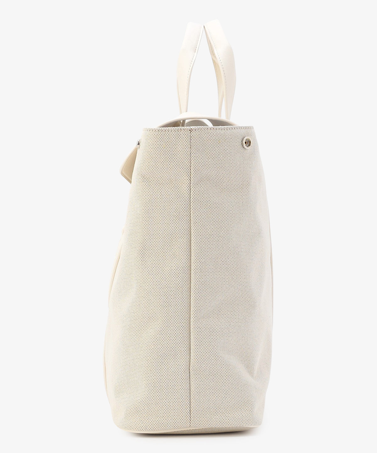 ツートンケンテバッグ WHITE×PURPLE（S / M / Lサイズ）