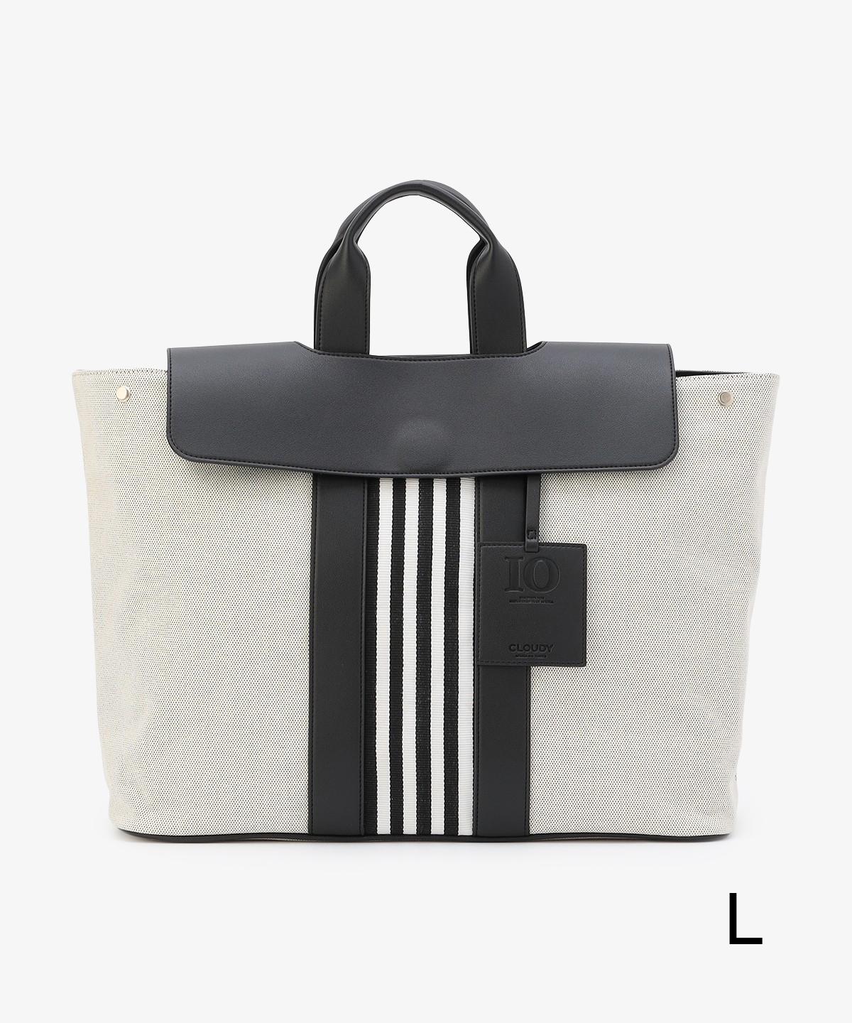 クラウディクラウディTwo Tone Kente Bag サイズL ツートンケンテバッグ BLACK×BLACK（S / M / Lサイズ）