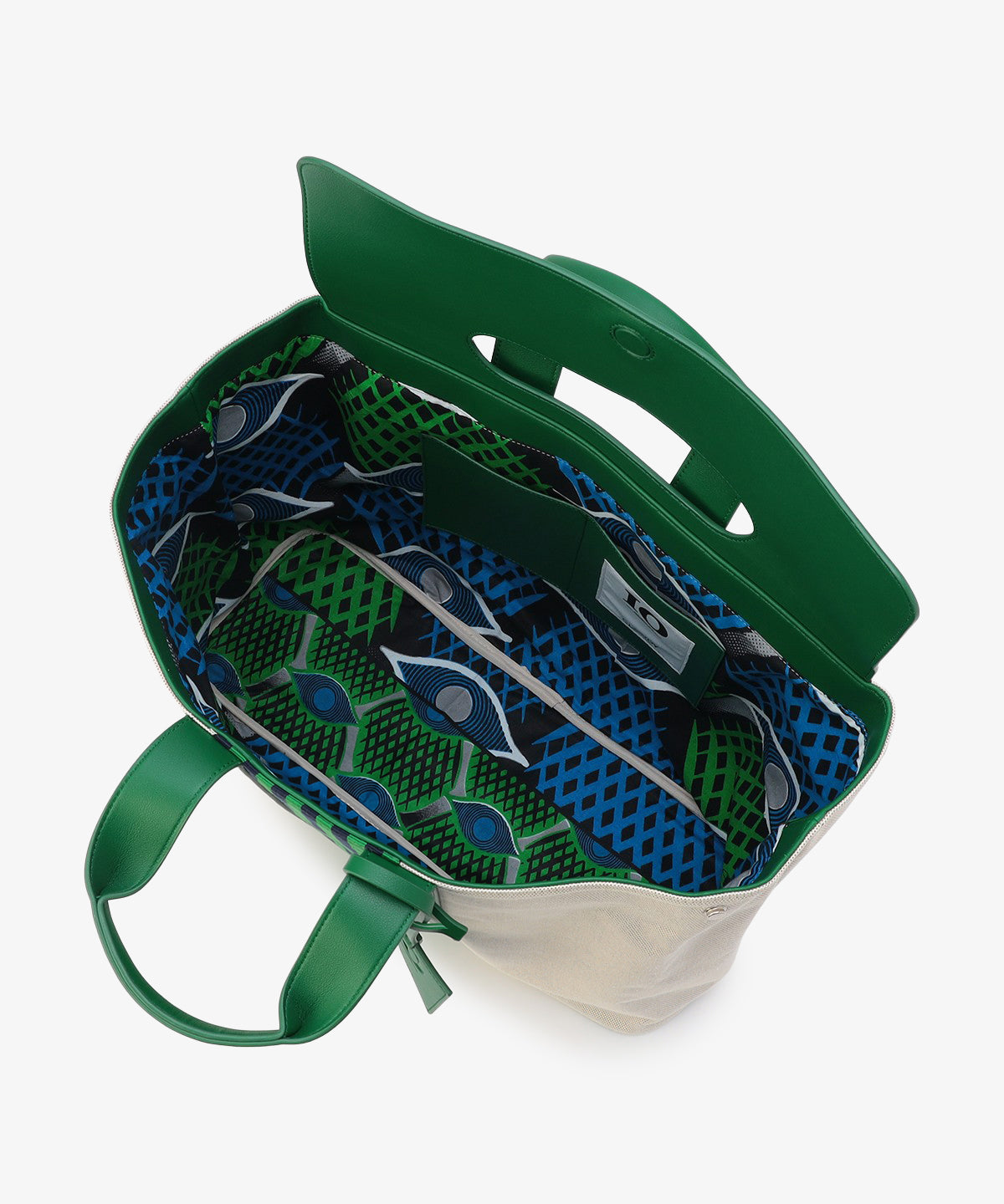 ツートンケンテバッグ　GREEN（S / M / Lサイズ）月