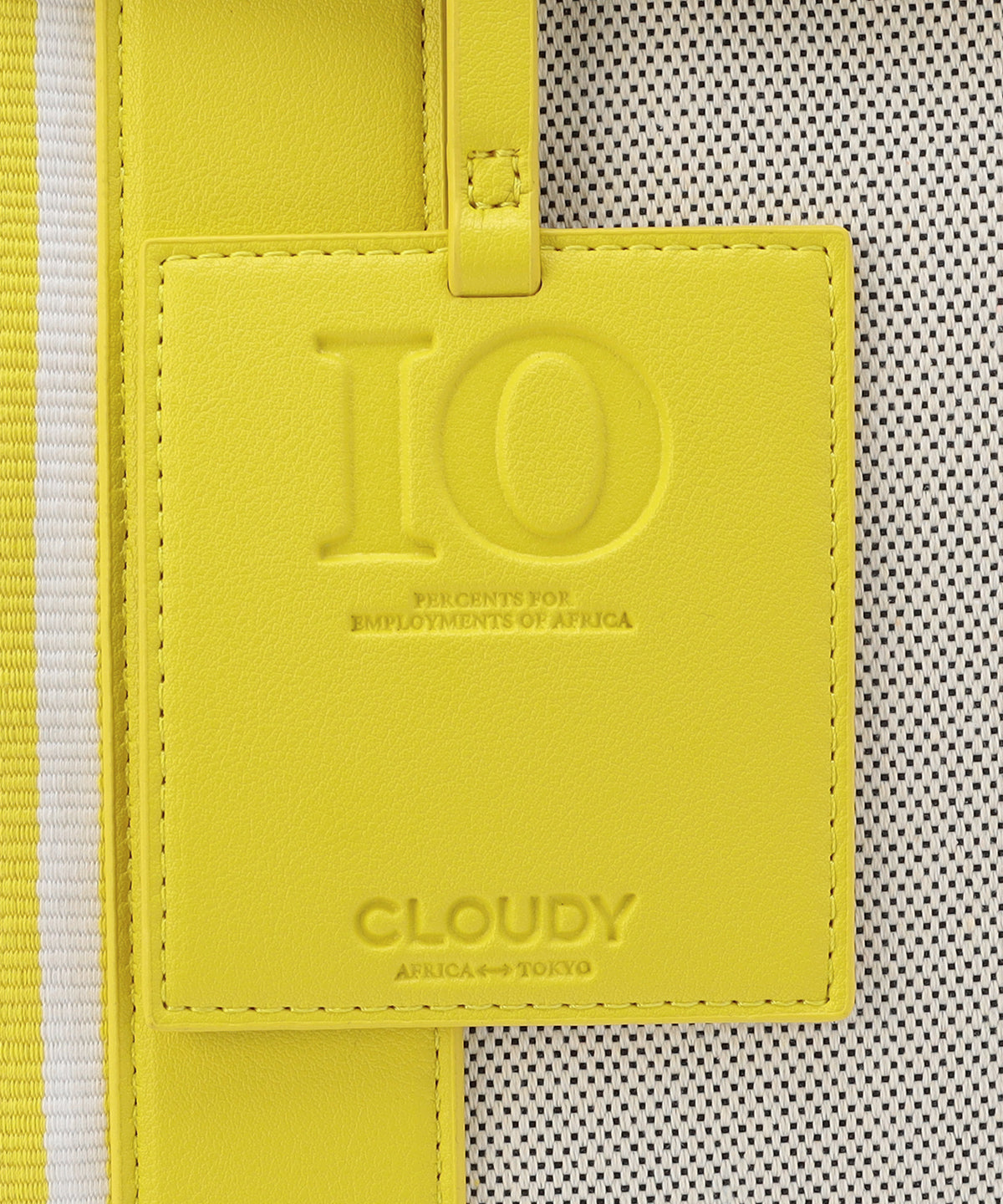 ツートンケンテバッグ　YELLOW×YELLOW（S / M / Lサイズ）