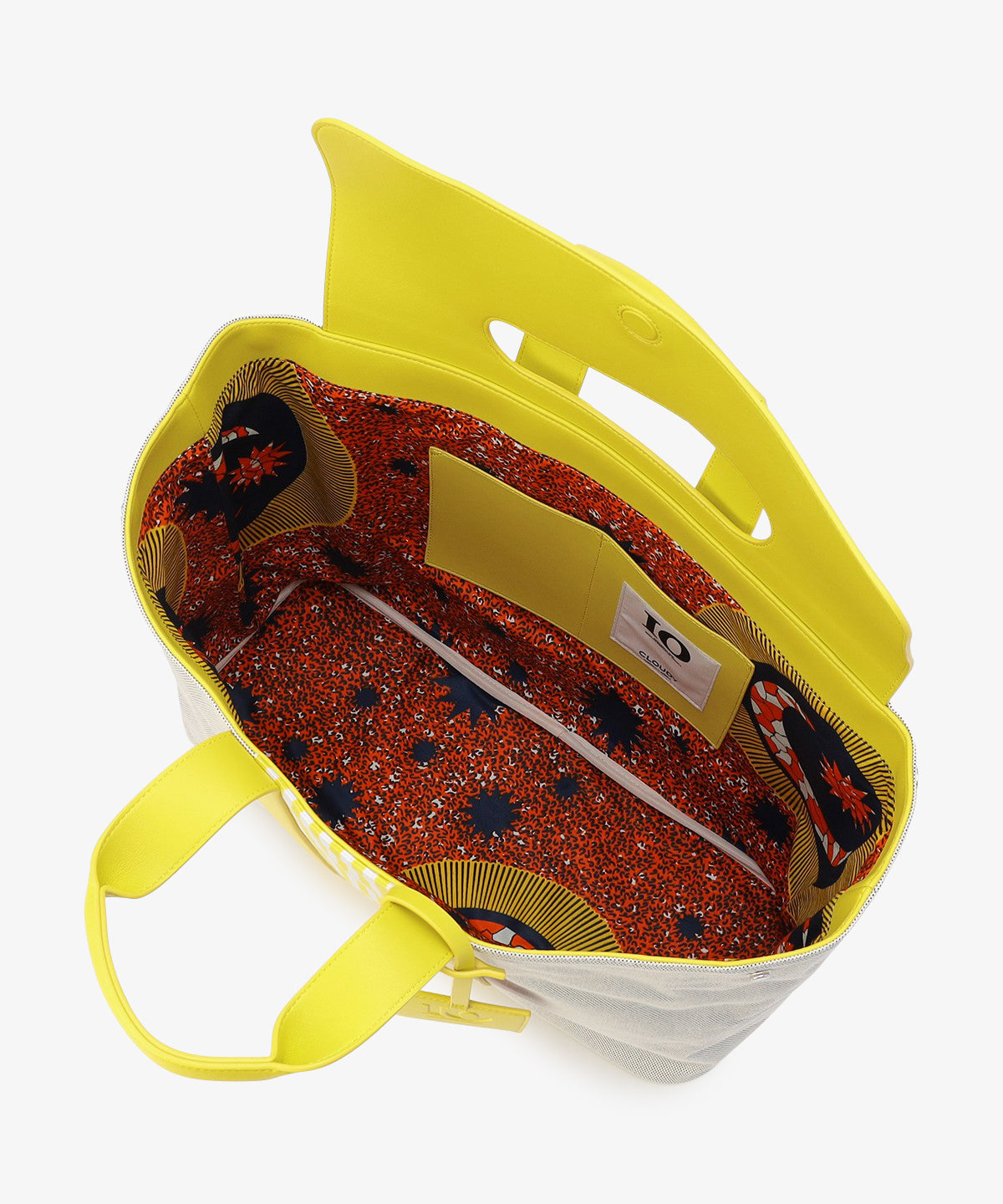 ツートンケンテバッグ　YELLOW×YELLOW（S / M / Lサイズ）