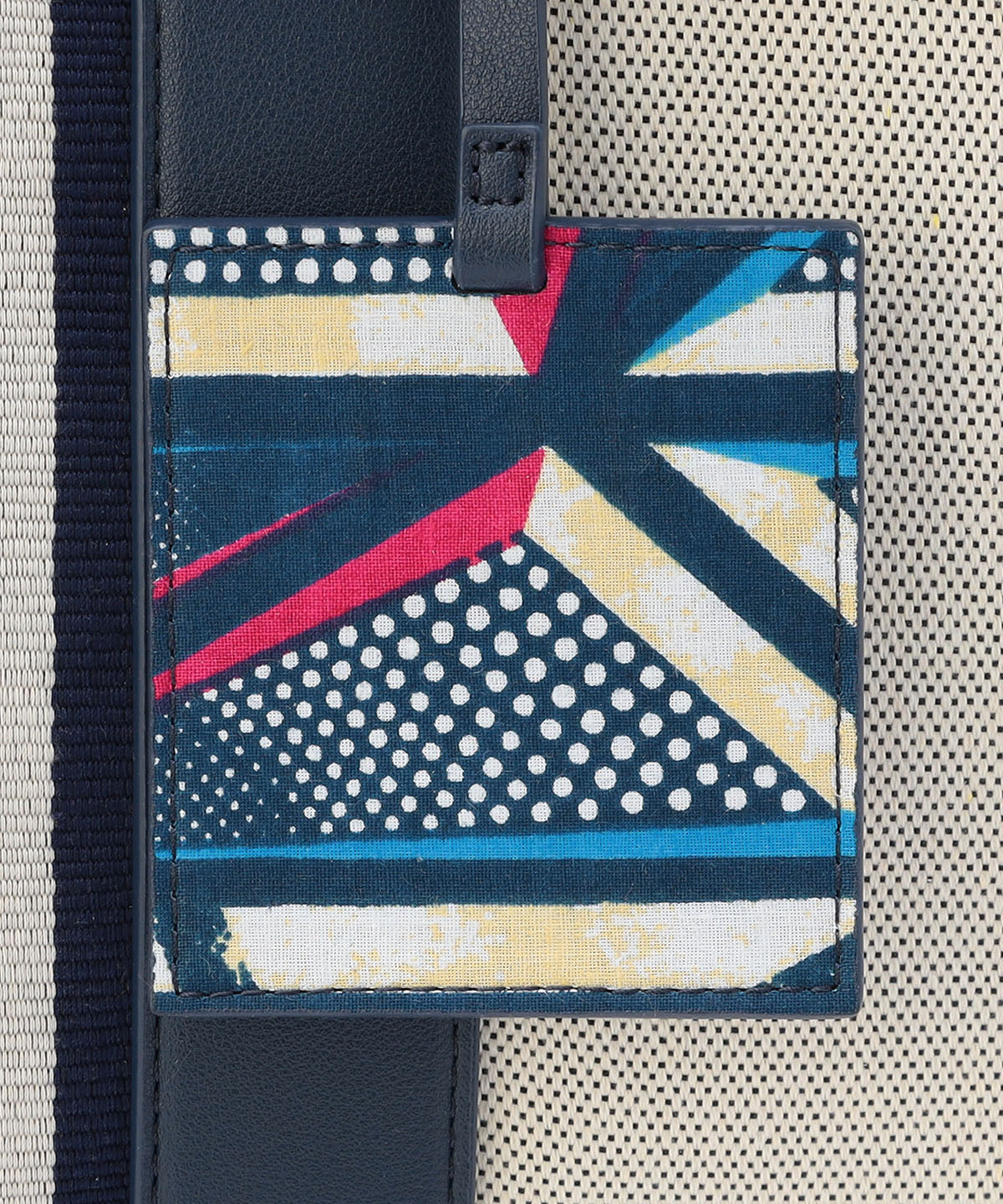 ツートンケンテバッグ　NAVY（S / M / Lサイズ）