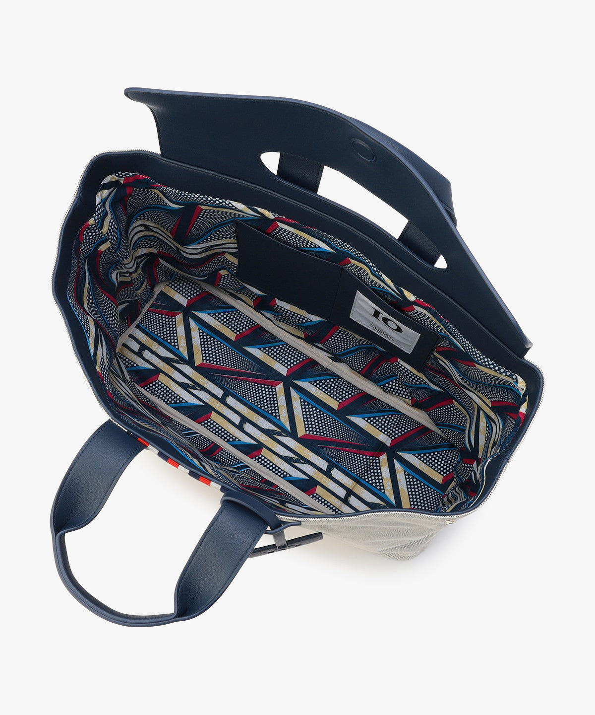 ツートンケンテバッグ　NAVY（S / M / Lサイズ）