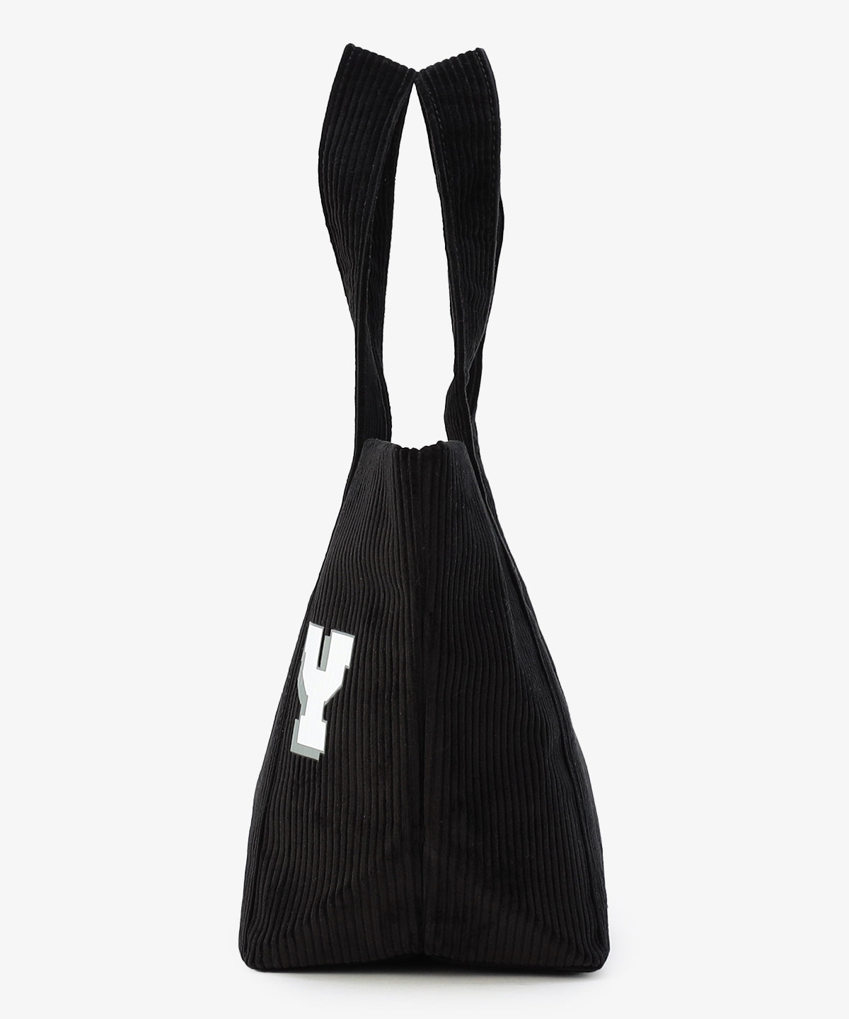 コーデュロイトートバッグ BLACK（S / M / Lサイズ）