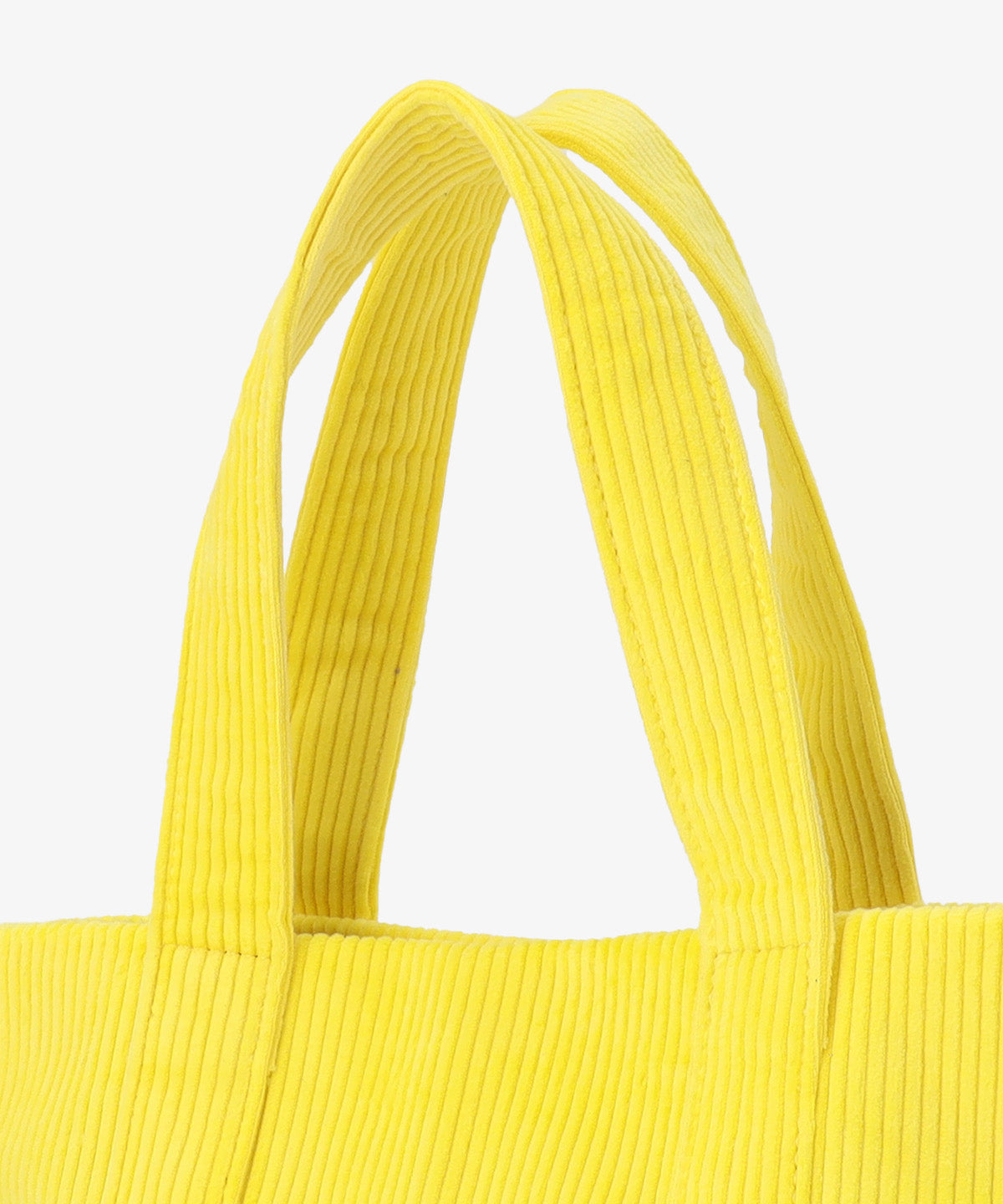 コーデュロイトートバッグ YELLOW（S / M / Lサイズ）