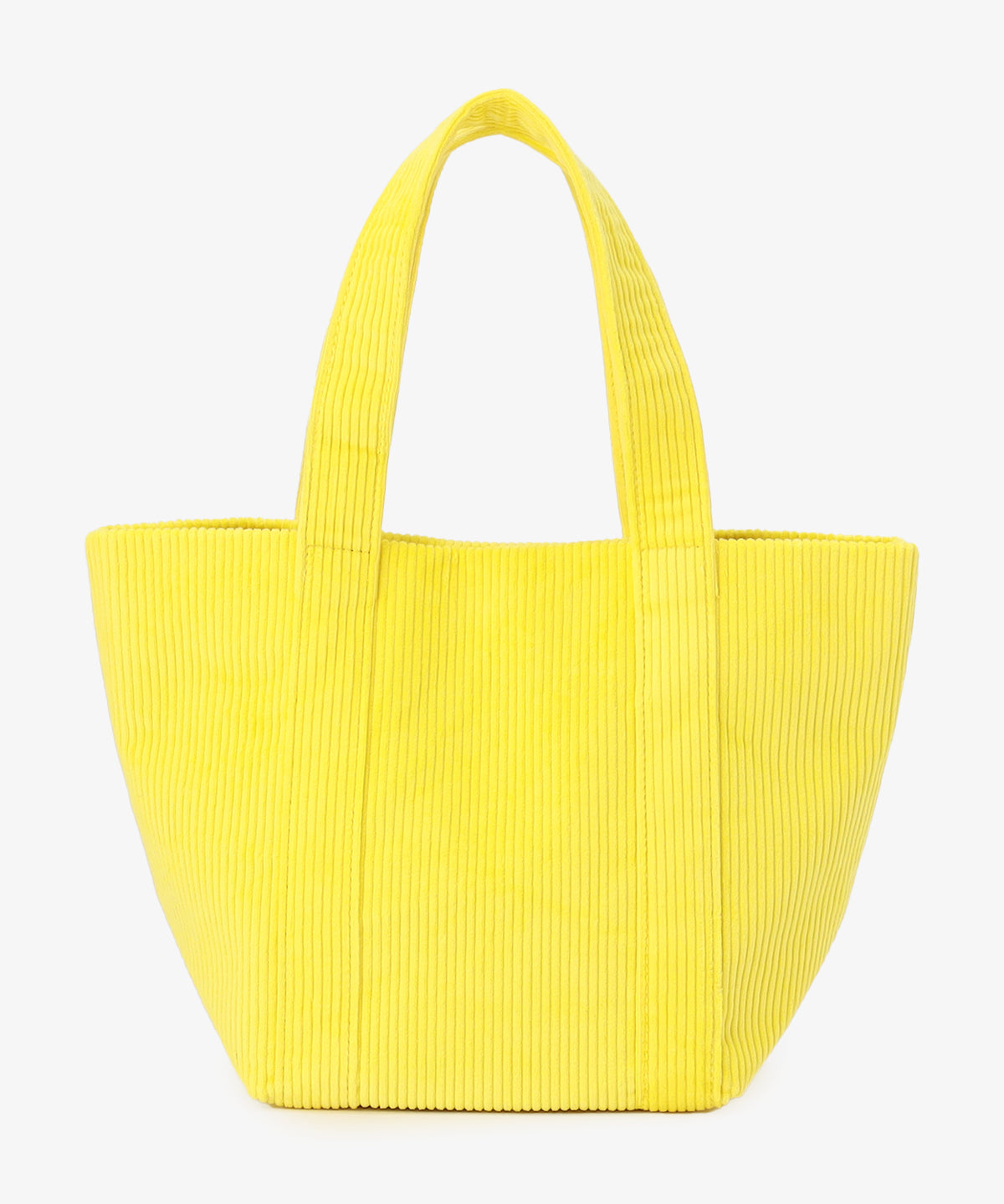 コーデュロイトートバッグ YELLOW（S / M / Lサイズ）
