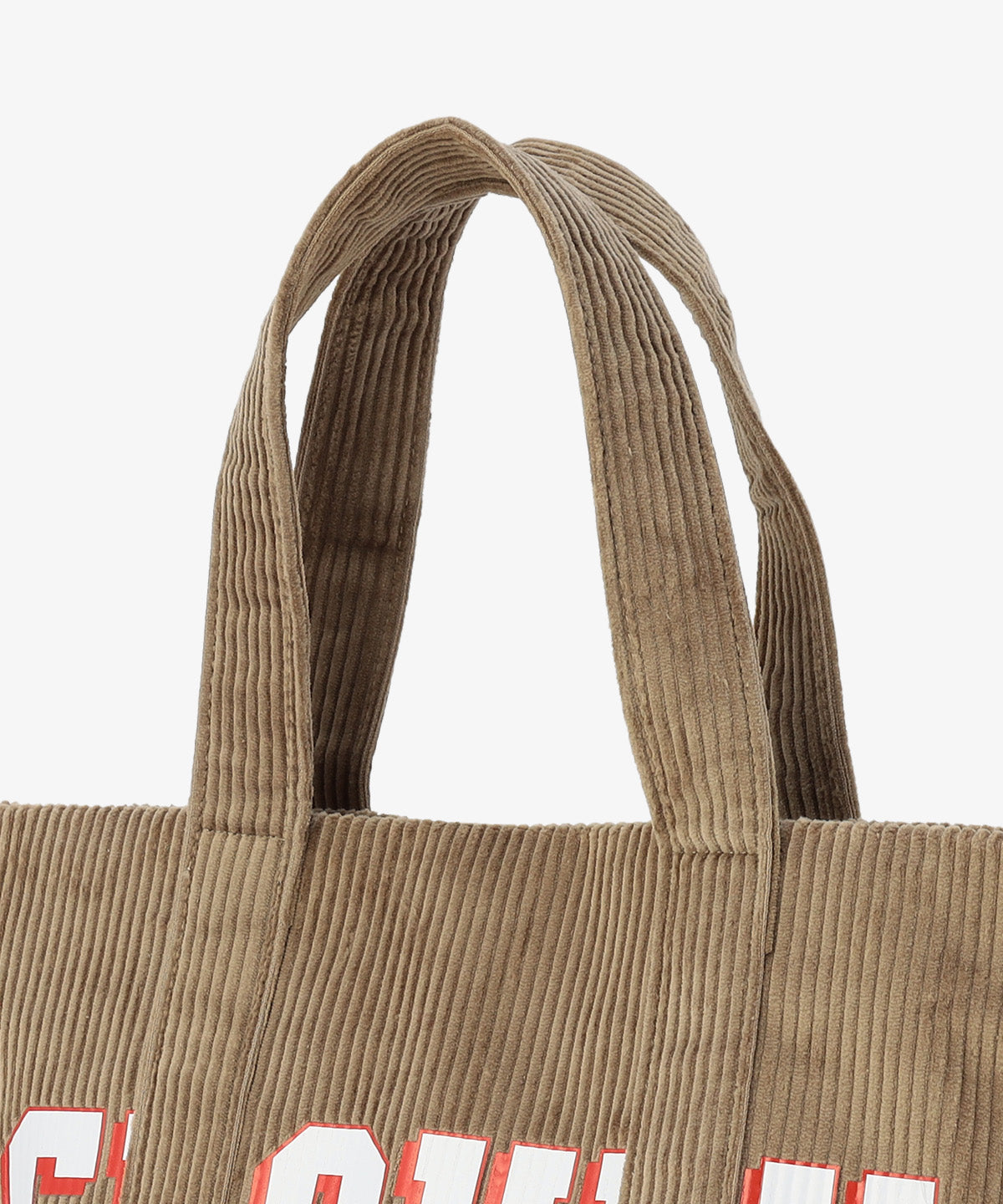 コーデュロイトートバッグ GREIGE（S / M / Lサイズ）