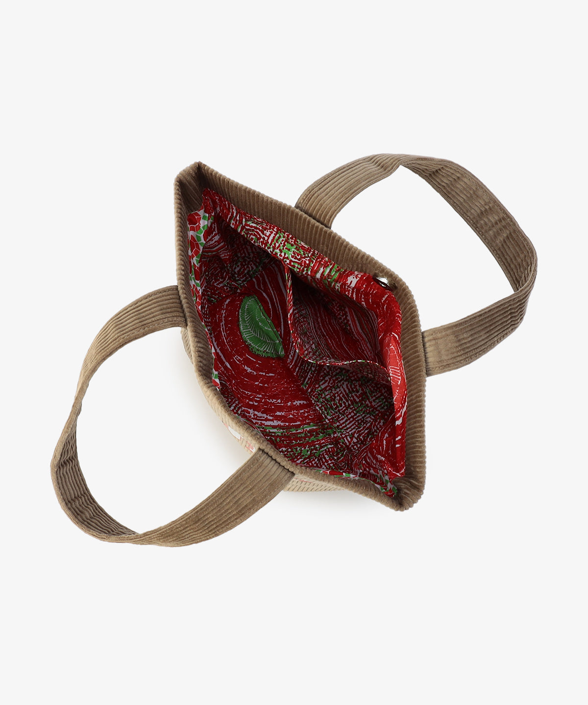 コーデュロイトートバッグ GREIGE（S / M / Lサイズ）