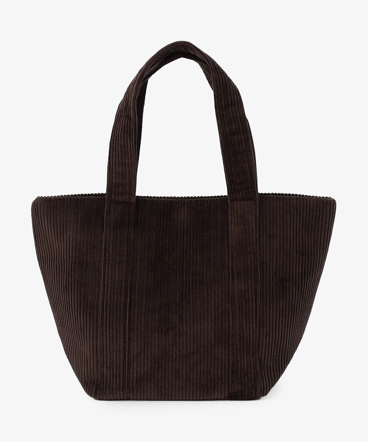 コーデュロイトートバッグ BROWN（S / M / Lサイズ）