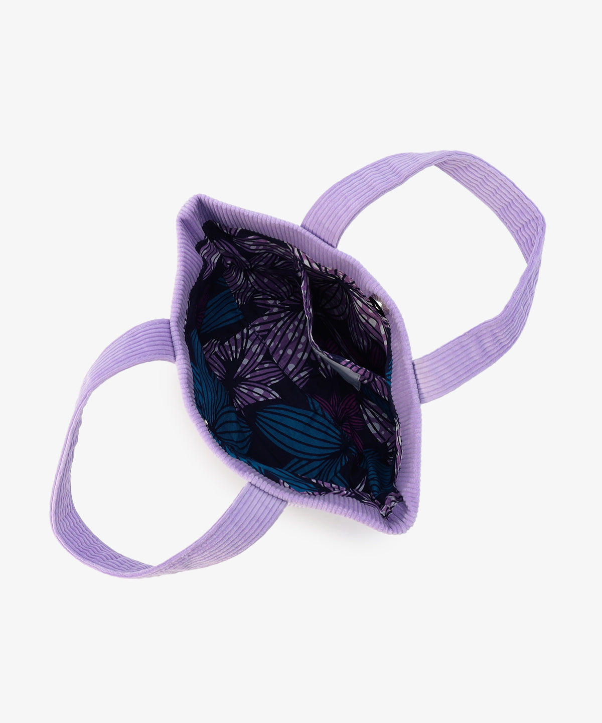 コーデュロイトートバッグ PURPLE（S / M / Lサイズ）