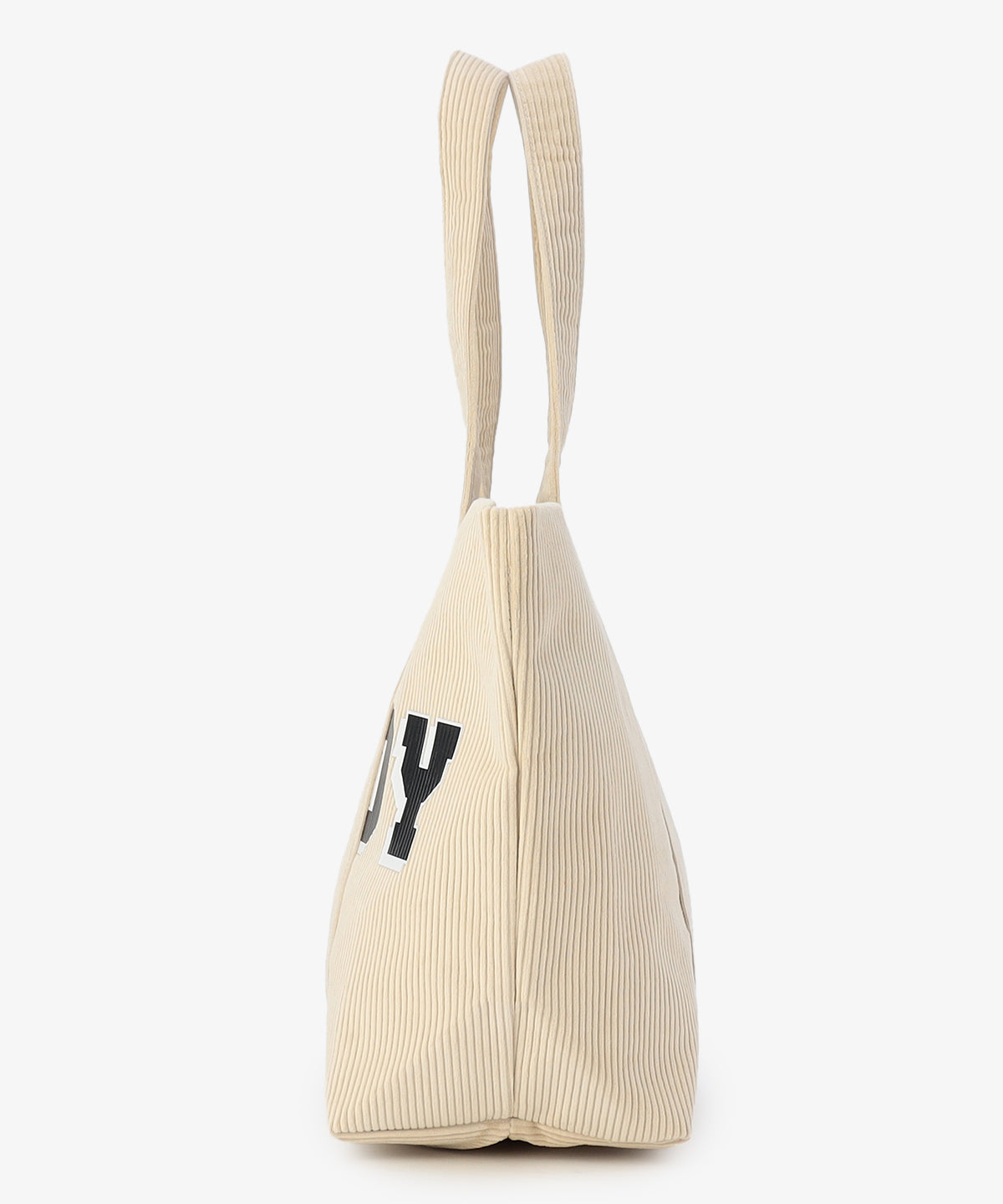 コーデュロイトートバッグ IVORY（S / M / Lサイズ）