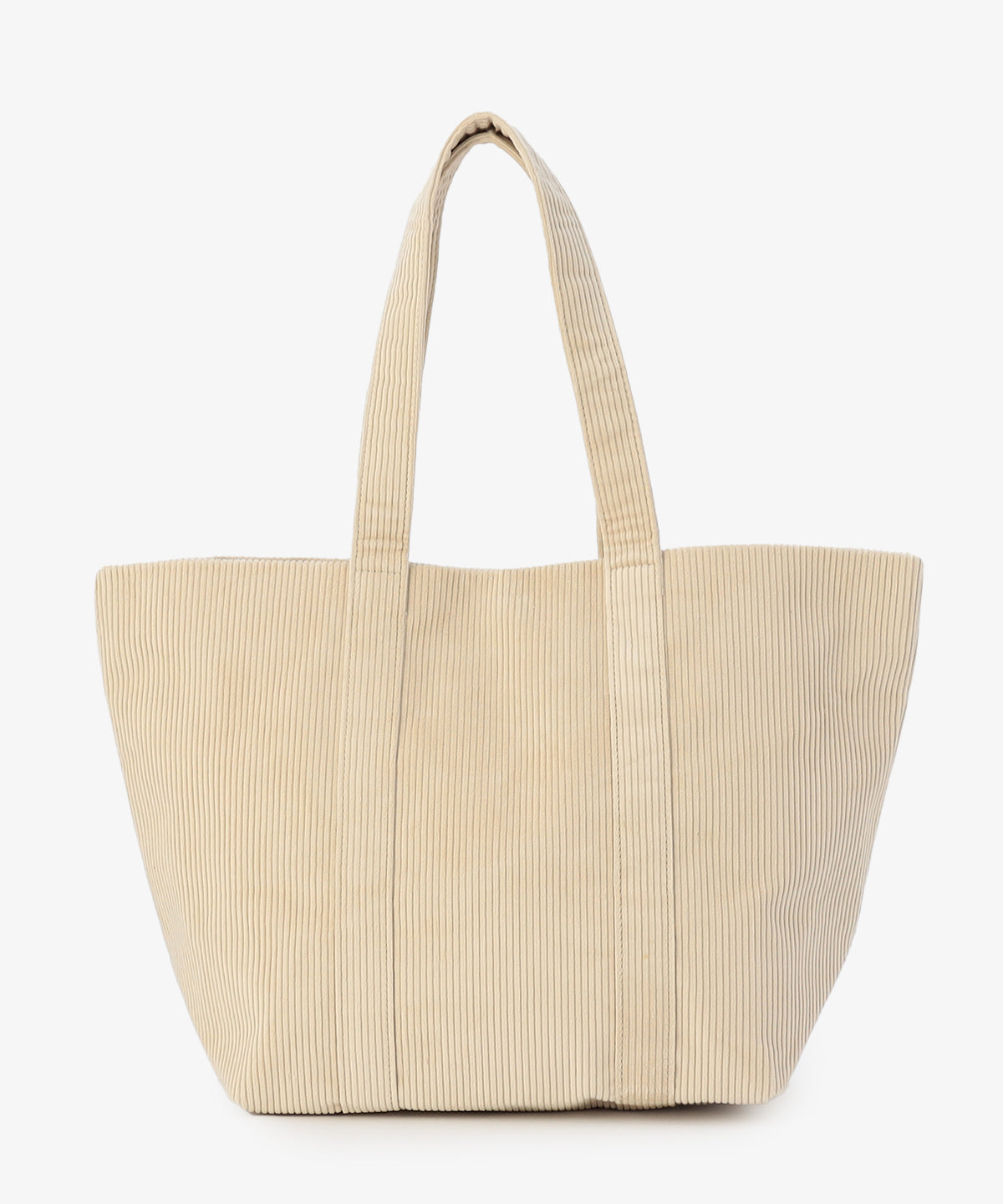 コーデュロイトートバッグ IVORY（S / M / Lサイズ）