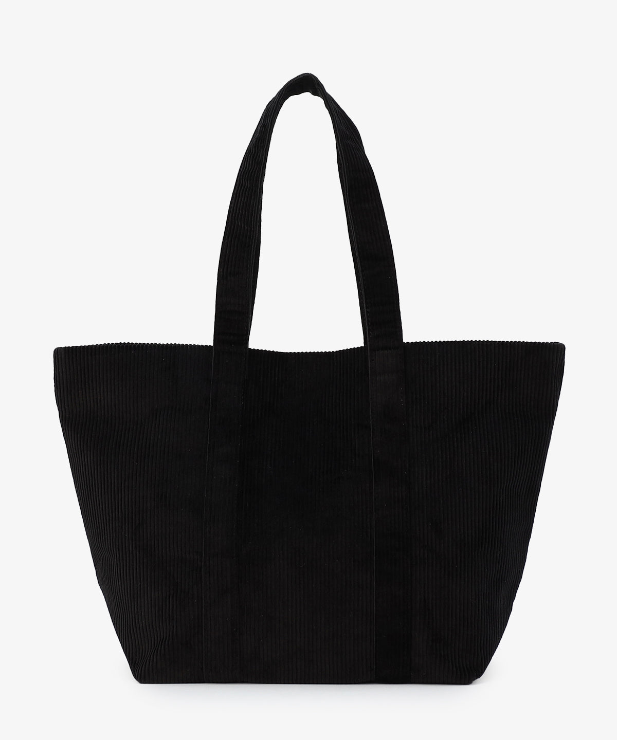 コーデュロイトートバッグ BLACK（S / M / Lサイズ）