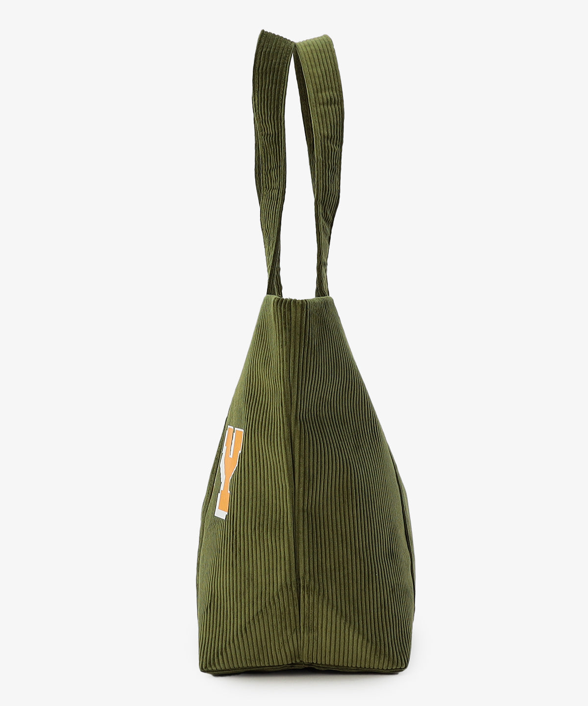 コーデュロイトートバッグ KHAKI（S / M / Lサイズ）