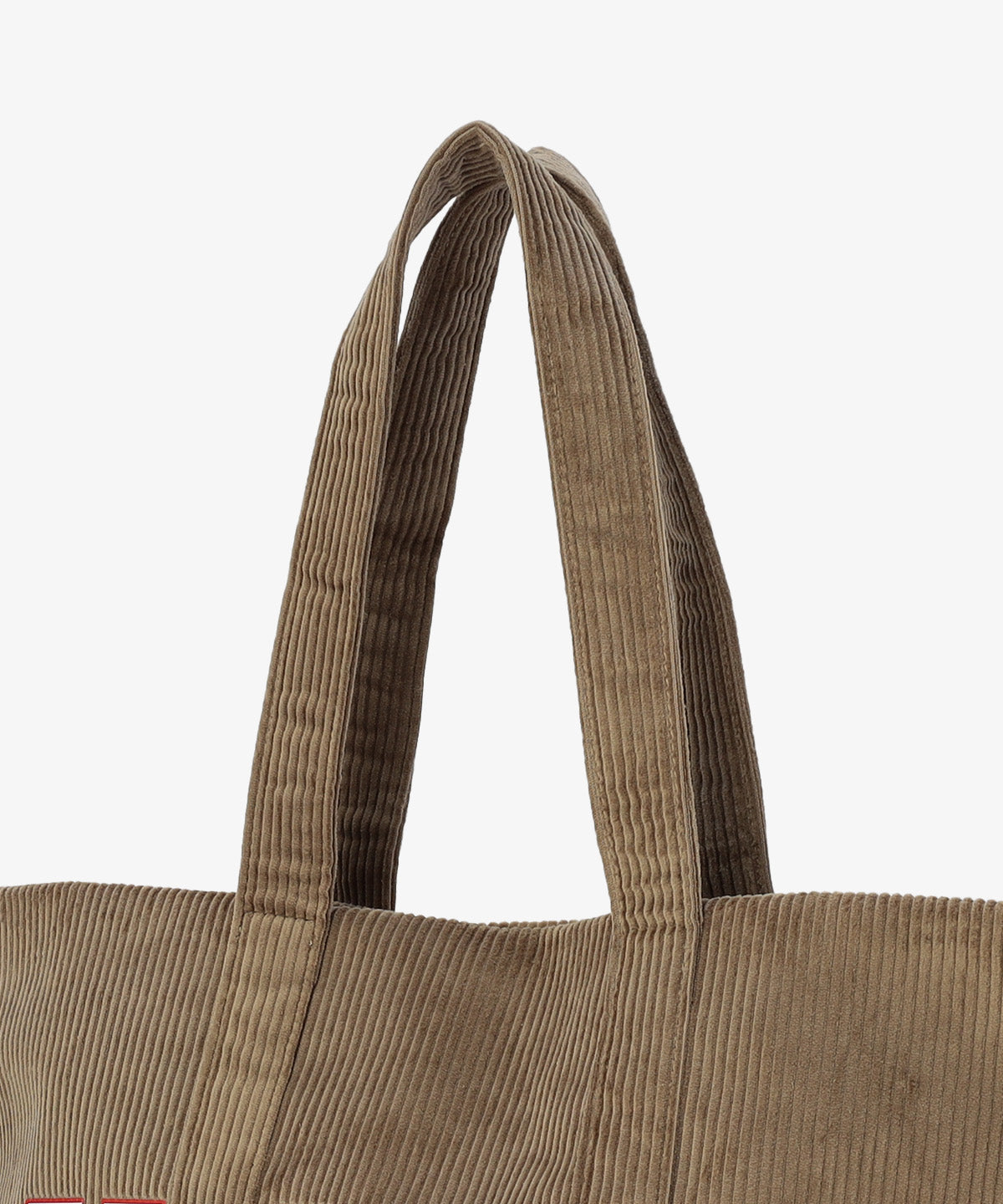 コーデュロイトートバッグ GREIGE（S / M / Lサイズ）
