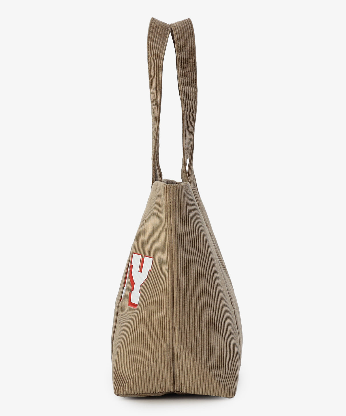 コーデュロイトートバッグ GREIGE（S / M / Lサイズ）