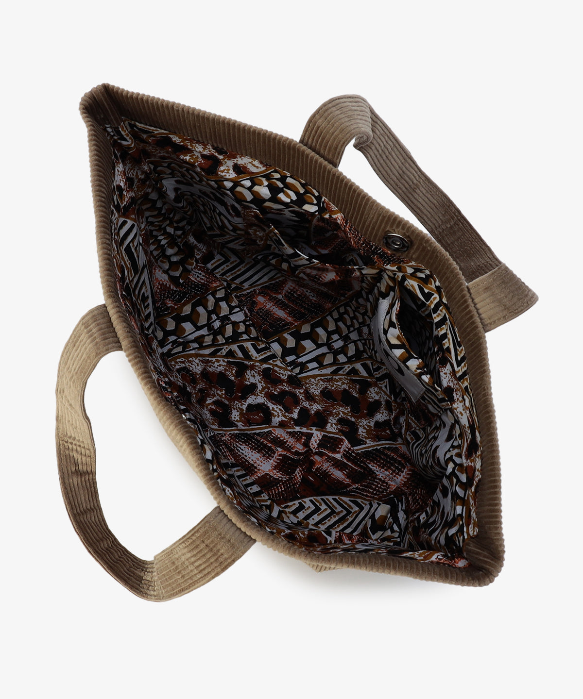 コーデュロイトートバッグ GREIGE（S / M / Lサイズ）