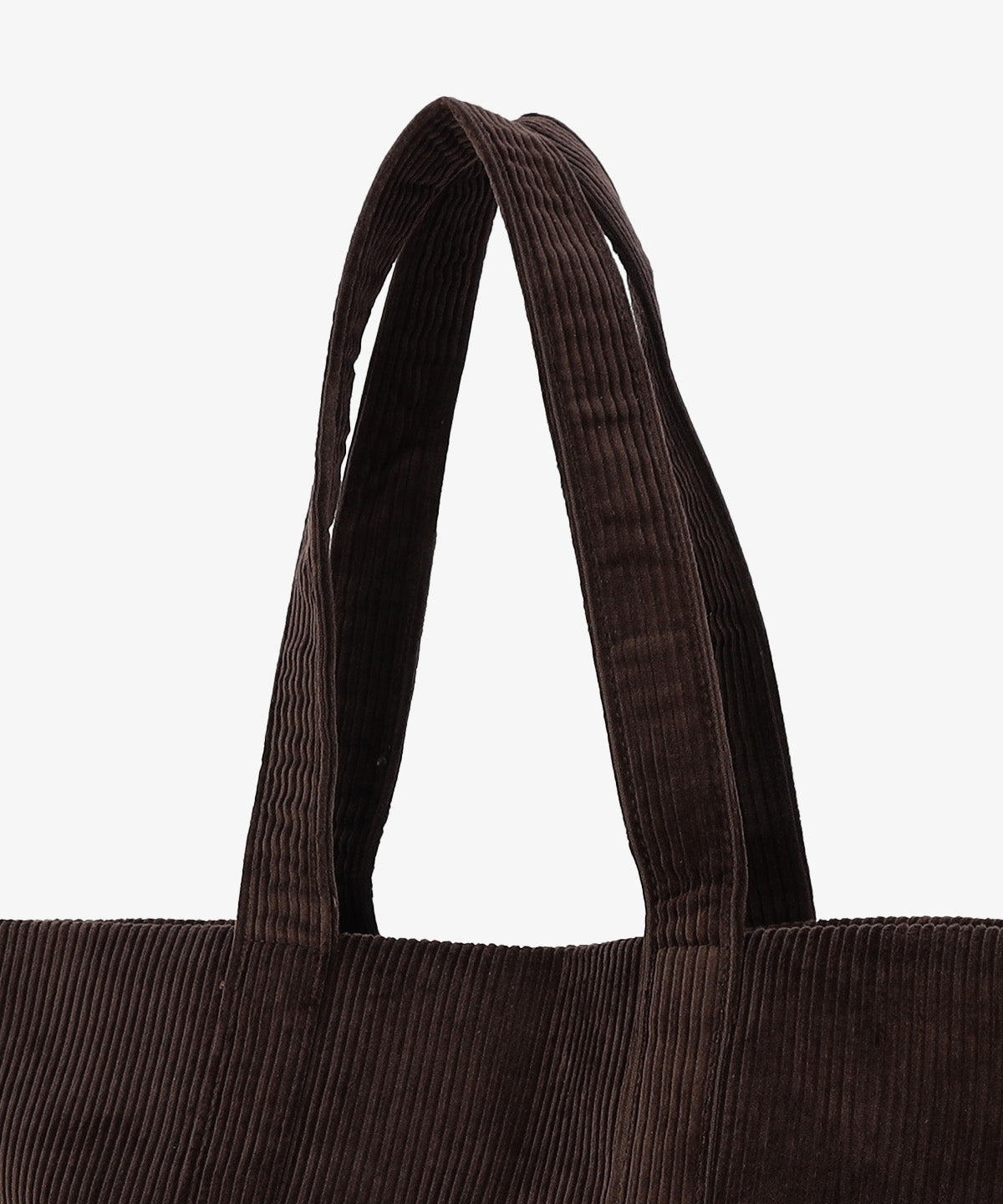 コーデュロイトートバッグ BROWN（S / M / Lサイズ）