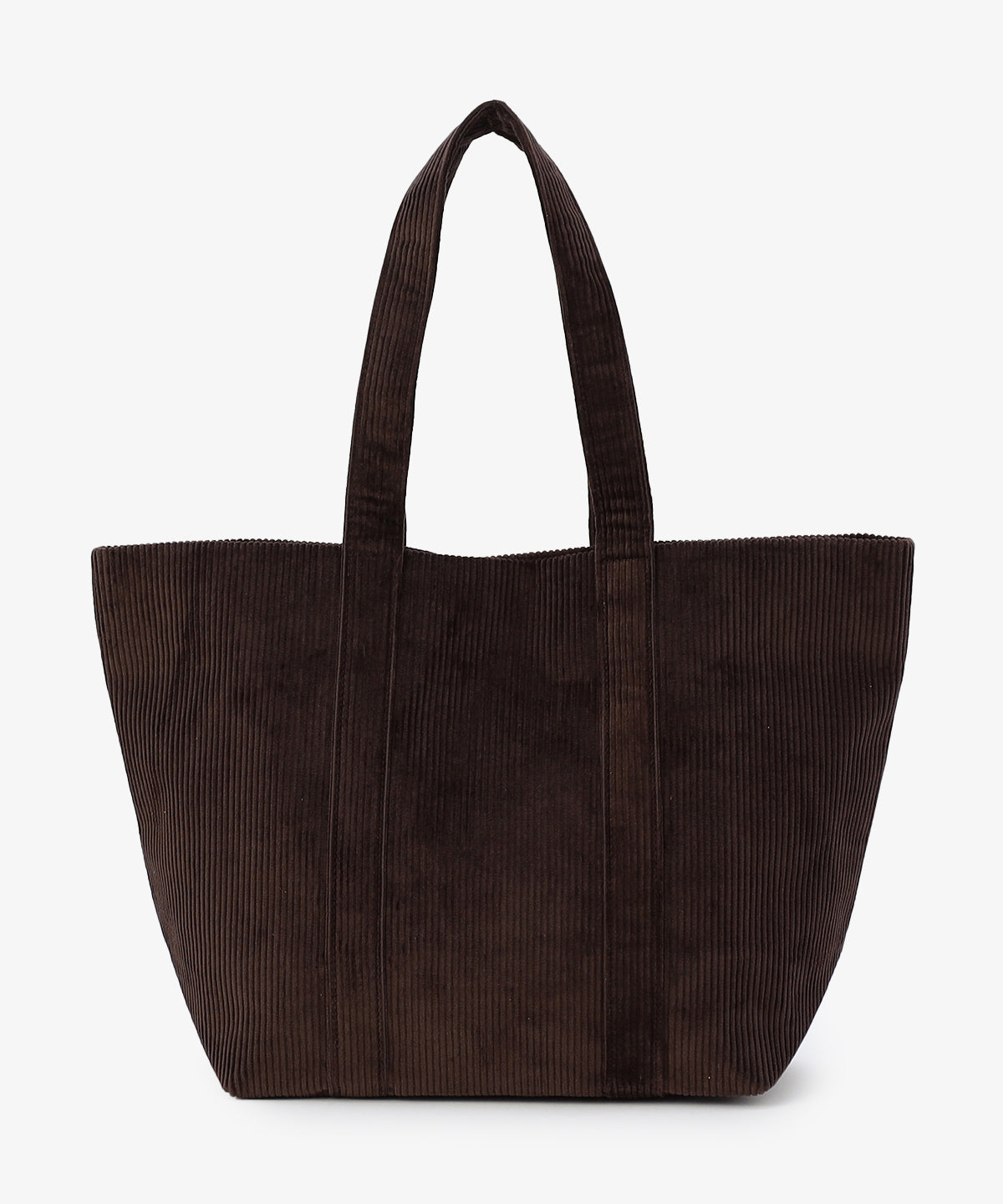 コーデュロイトートバッグ BROWN（S / M / Lサイズ）