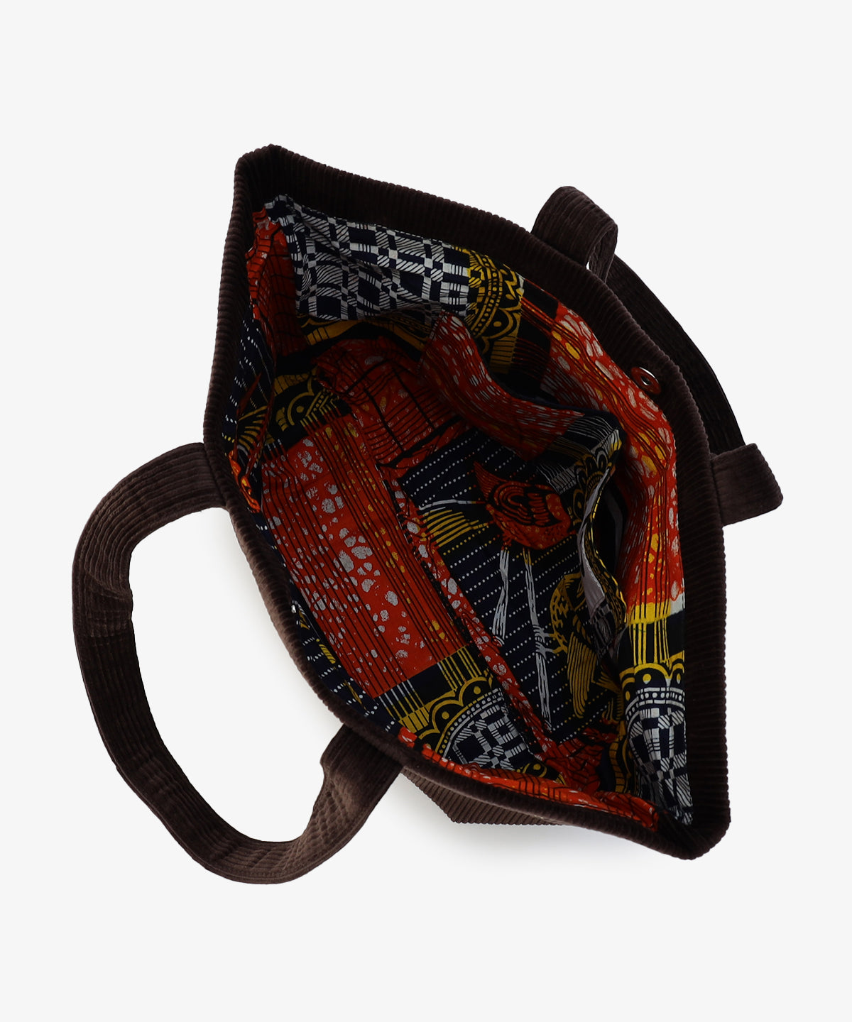 コーデュロイトートバッグ BROWN（S / M / Lサイズ）