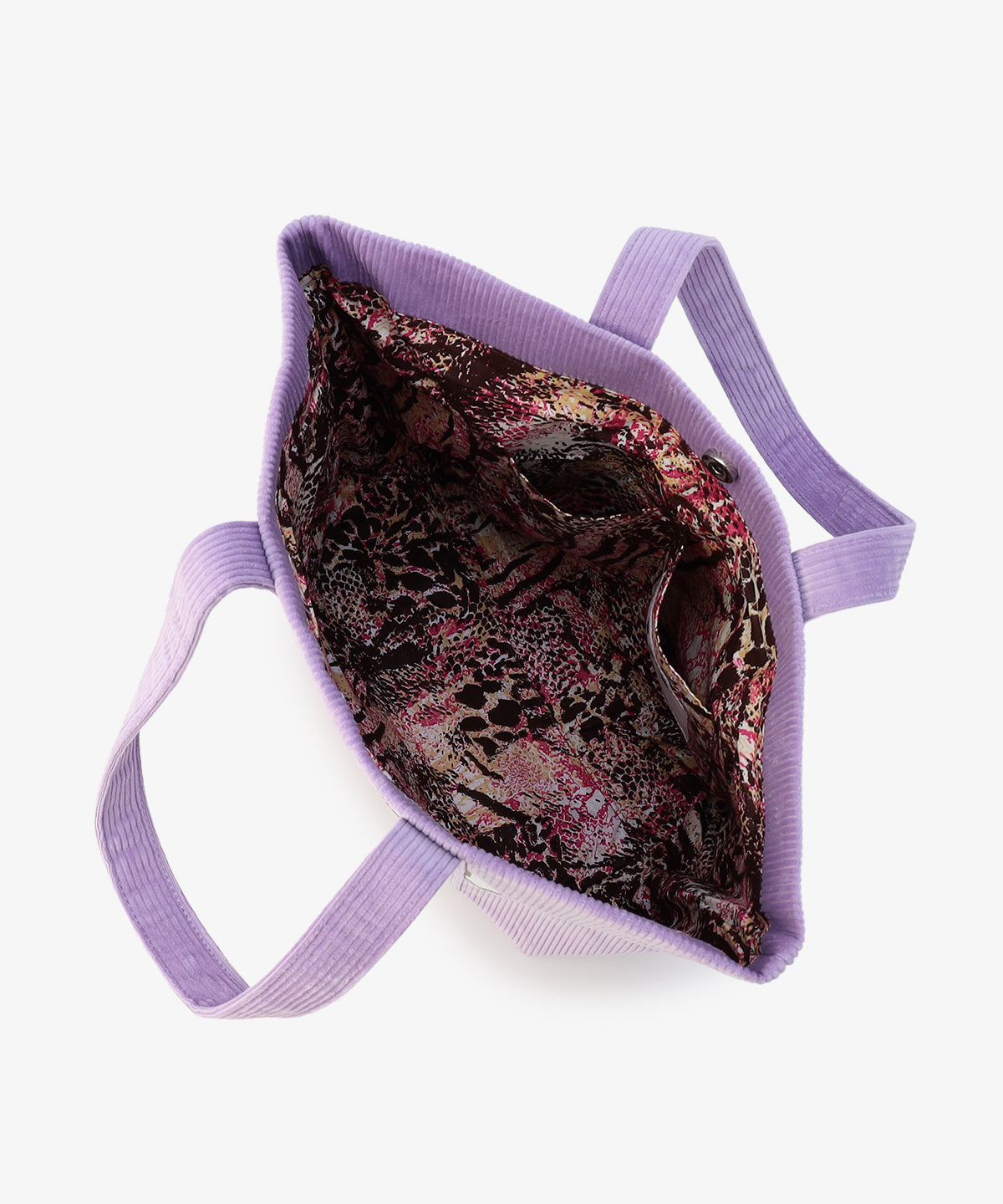 コーデュロイトートバッグ PURPLE（S / M / Lサイズ）