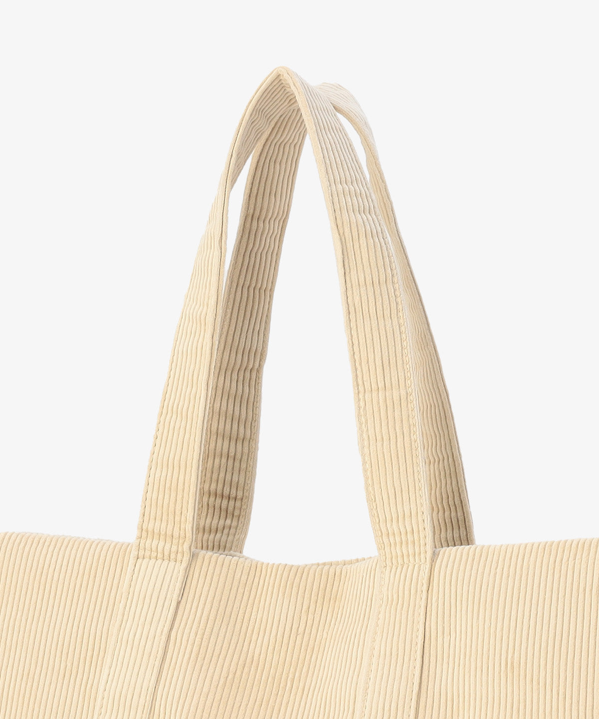 コーデュロイトートバッグ IVORY（S / M / Lサイズ）