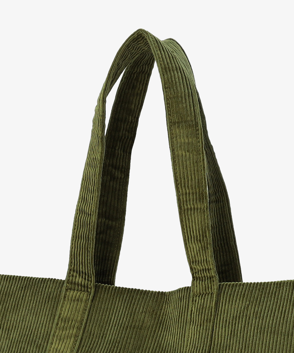 コーデュロイトートバッグ KHAKI（S / M / Lサイズ）