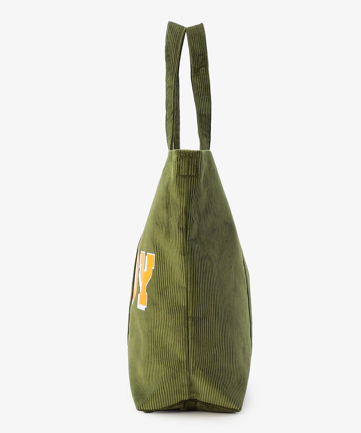 コーデュロイトートバッグ KHAKI（S / M / Lサイズ）