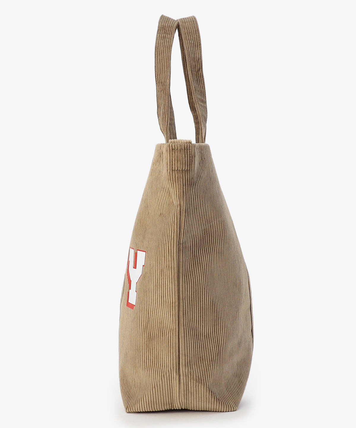 コーデュロイトートバッグ GREIGE（S / M / Lサイズ）