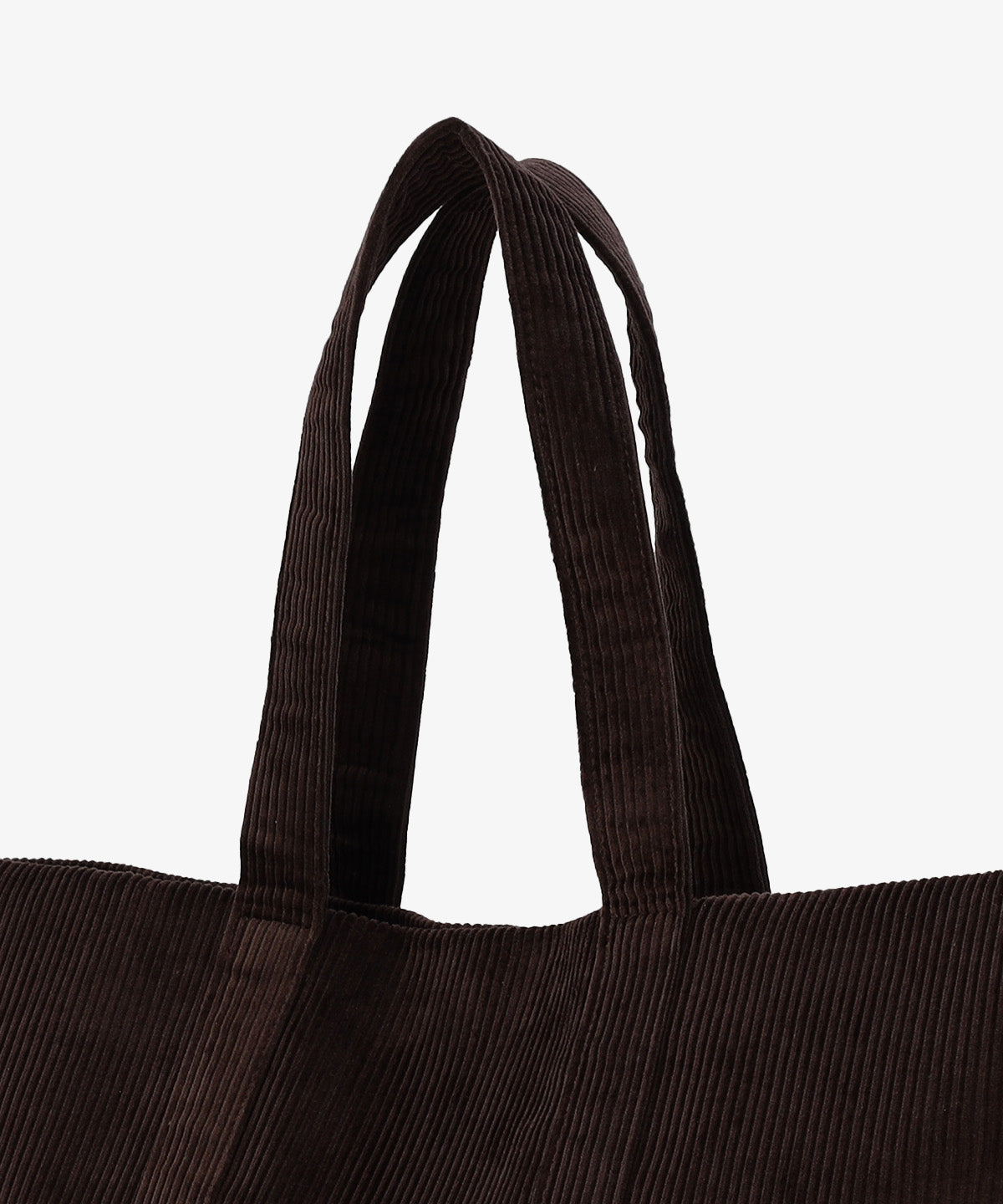 コーデュロイトートバッグ BROWN（S / M / Lサイズ）