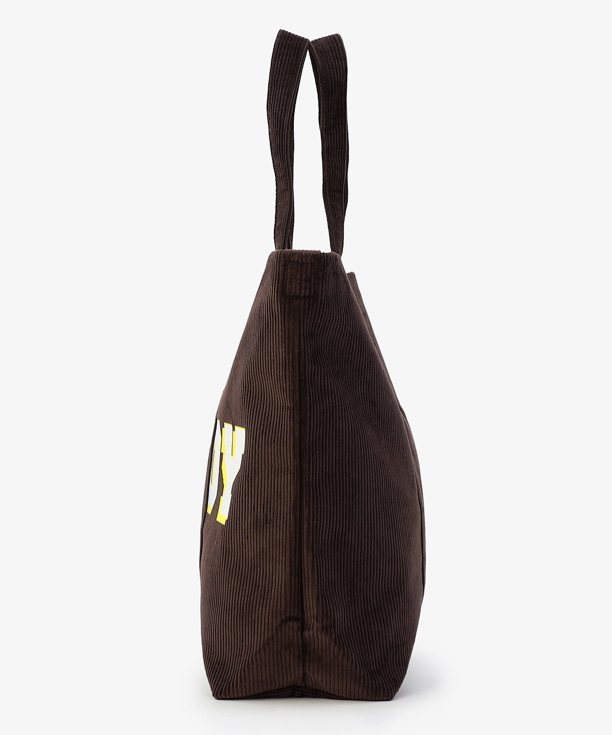 コーデュロイトートバッグ BROWN（S / M / Lサイズ）