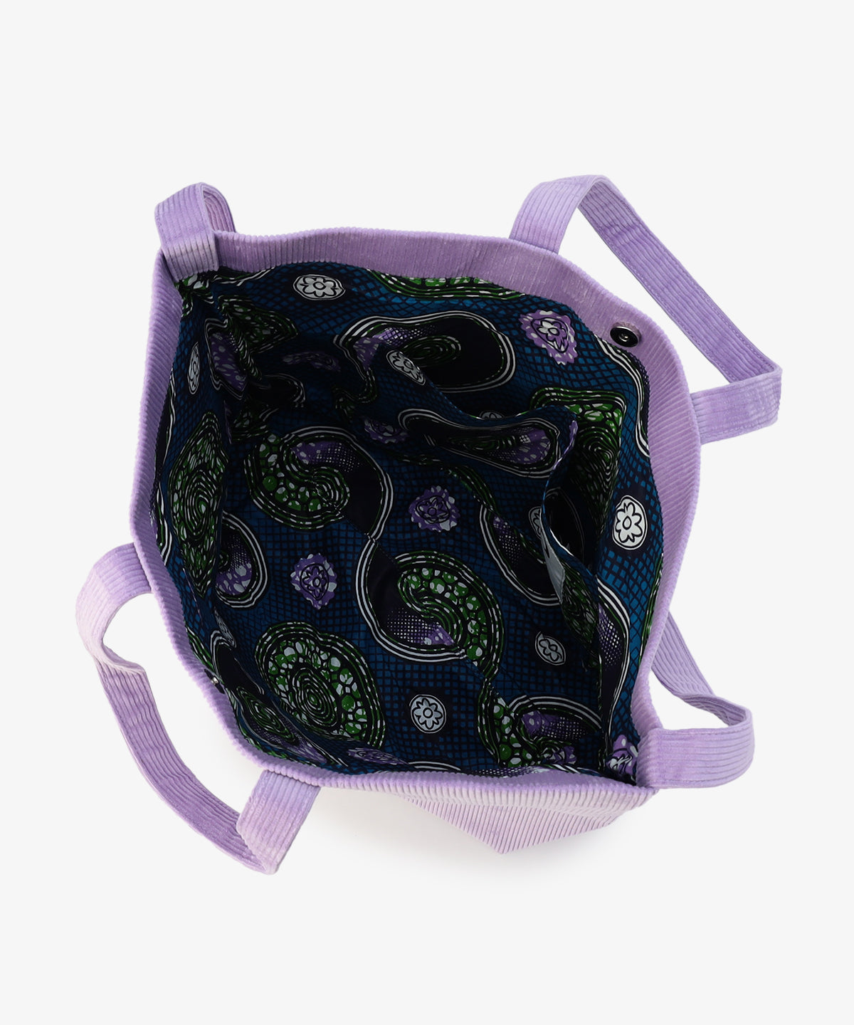 コーデュロイトートバッグ PURPLE（S / M / Lサイズ）