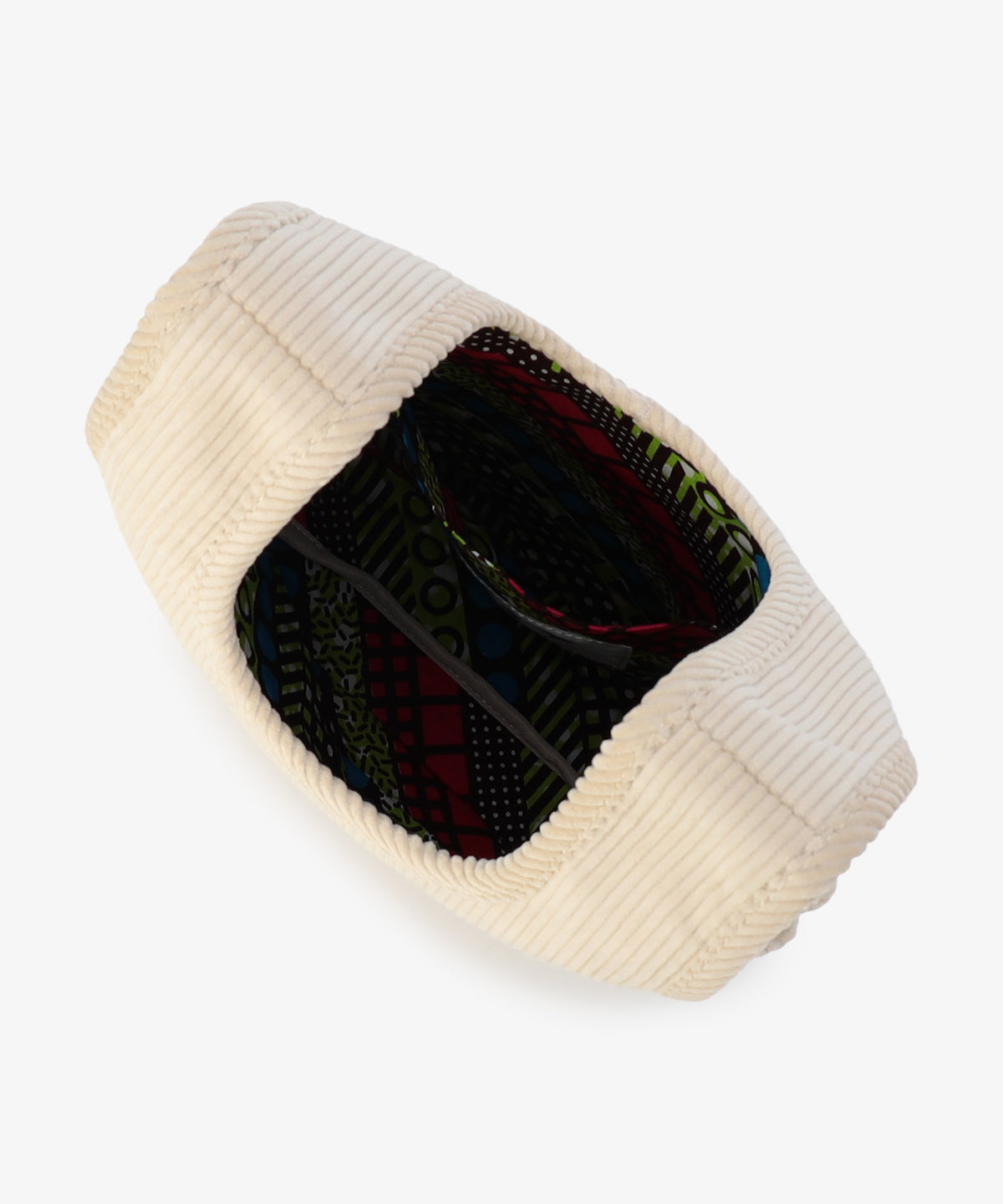 コーデュロイコンビニバッグ IVORY