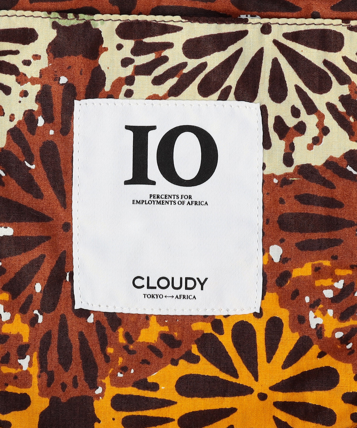 コーデュロイコンビニバッグ YELLOW