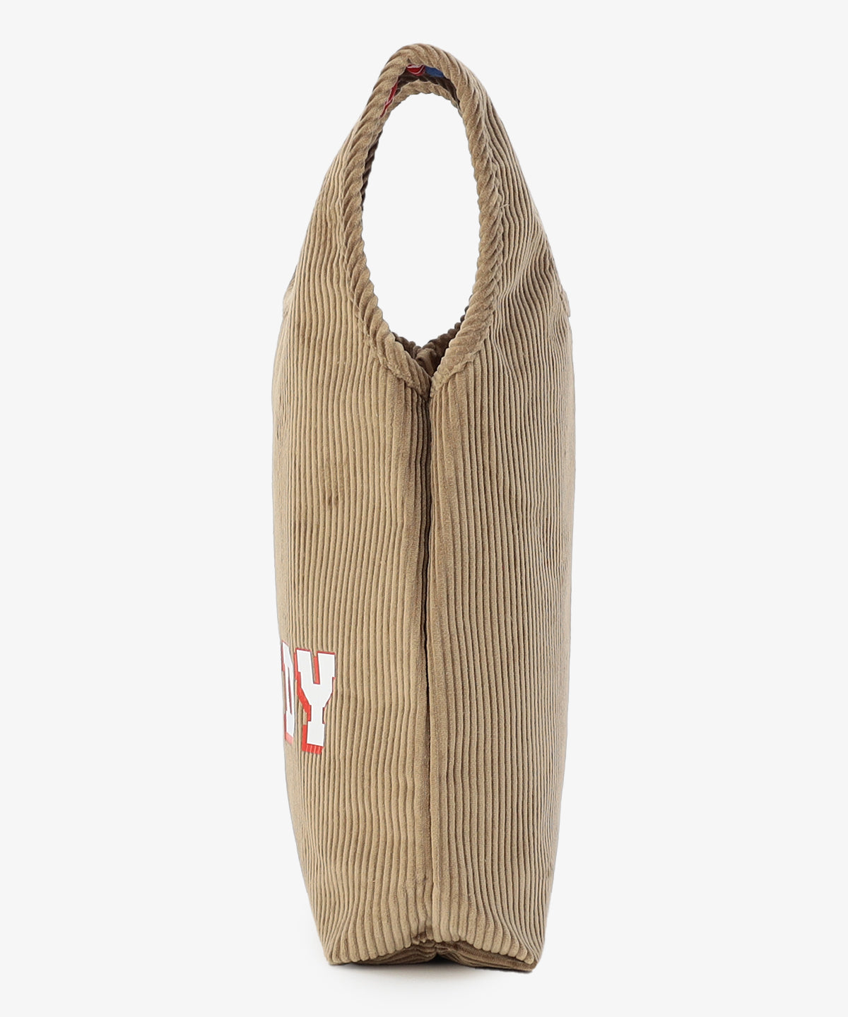コーデュロイコンビニバッグ GREIGE