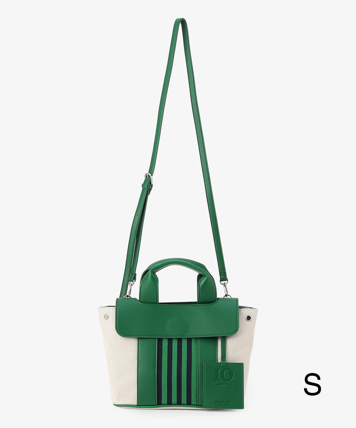 ツートンケンテバッグ　GREEN（S / M / Lサイズ）月