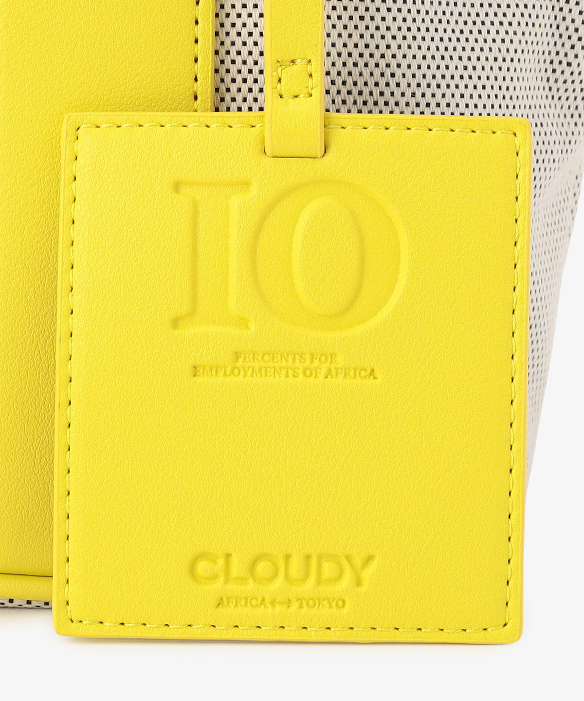 ツートンケンテバッグ　YELLOW×YELLOW（S / M / Lサイズ）