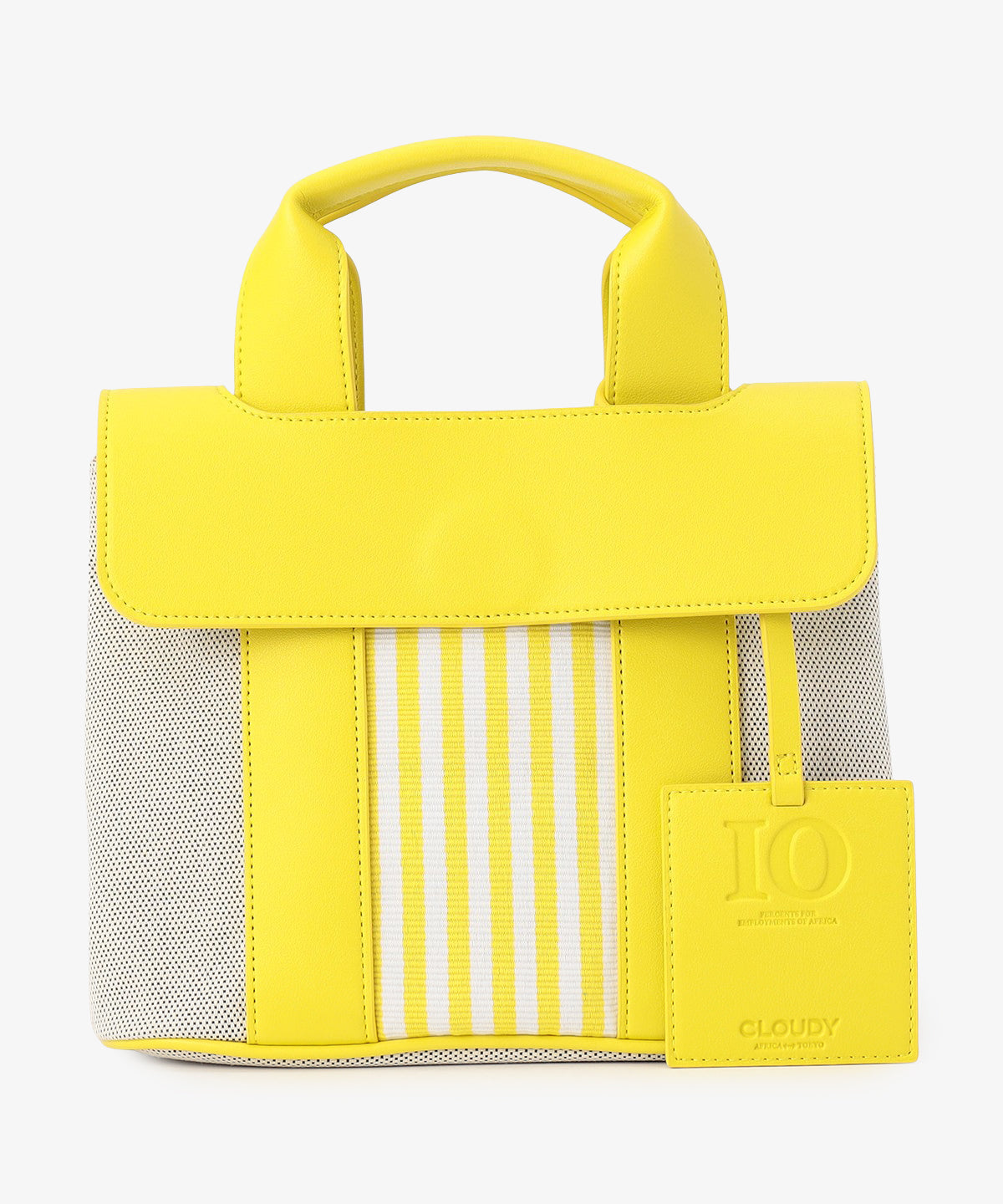 ツートンケンテバッグ　YELLOW×YELLOW（S / M / Lサイズ）