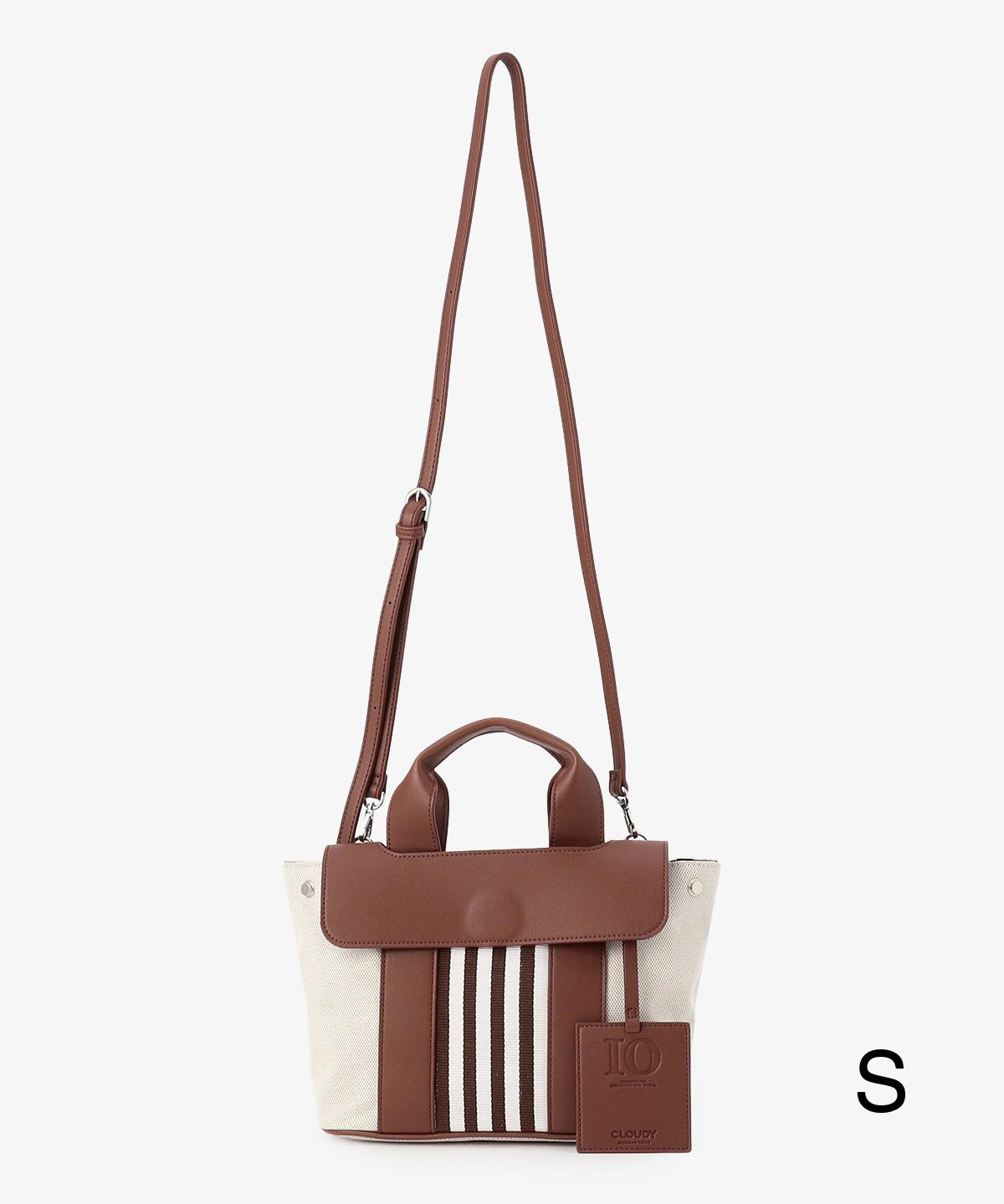 ツートンケンテバッグ BROWN×PURPLE（S / M / Lサイズ）