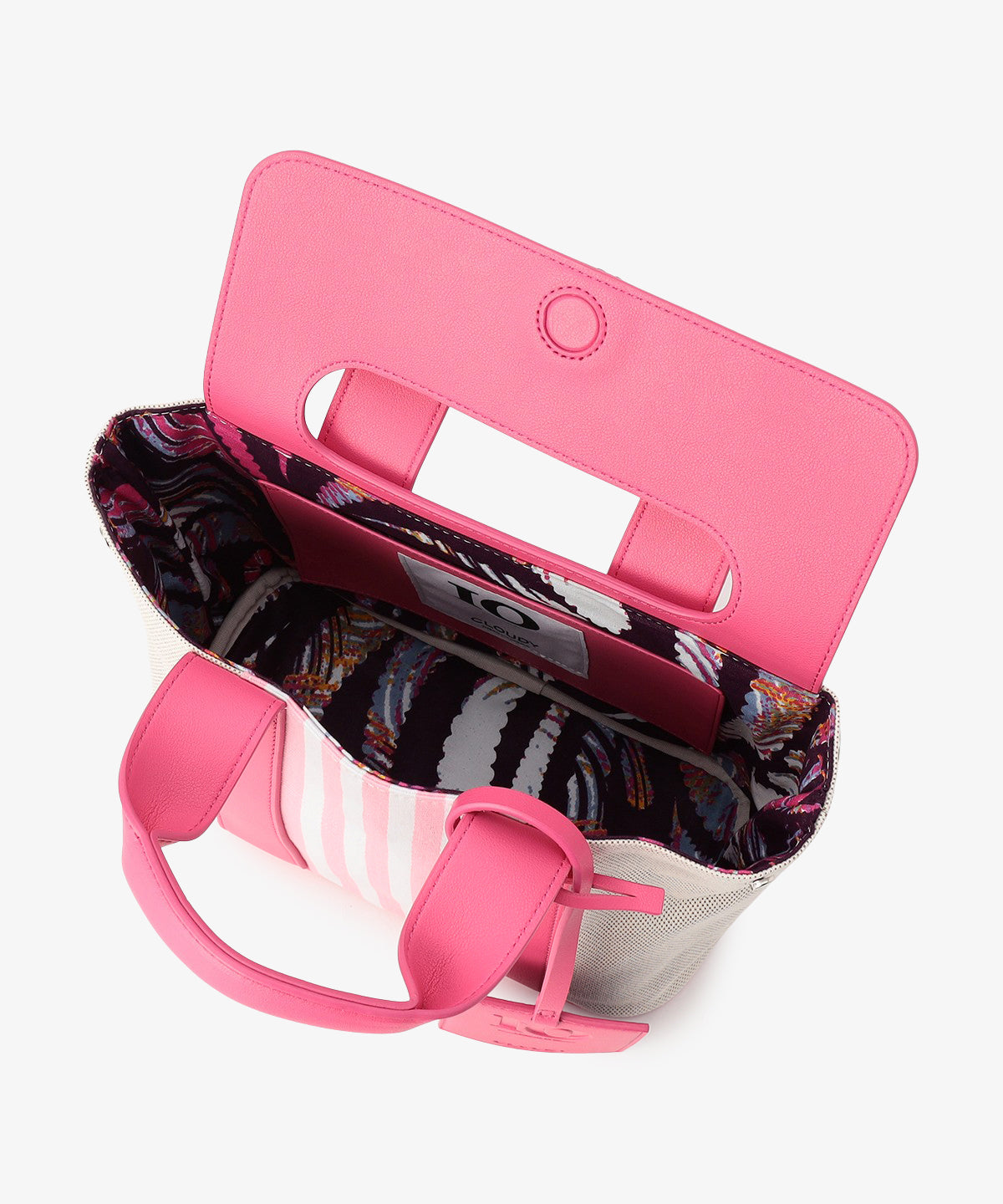 ツートンケンテバッグ　PINK×PINK（S / M / Lサイズ）